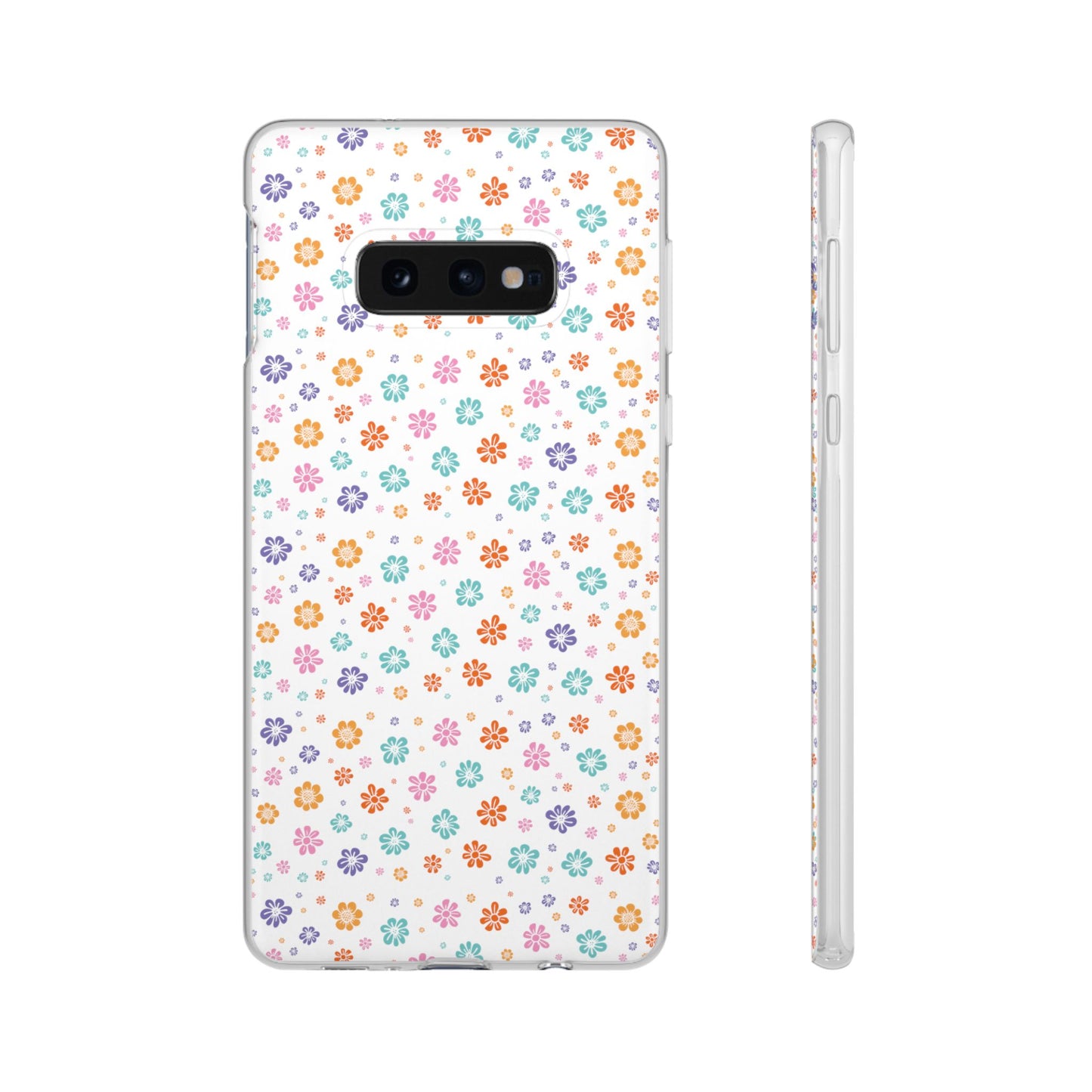 Colorful Spring Floral Flexi Case - Stylish Phone Protection - iPhone Samsung with Gift Packaging - MahaCase