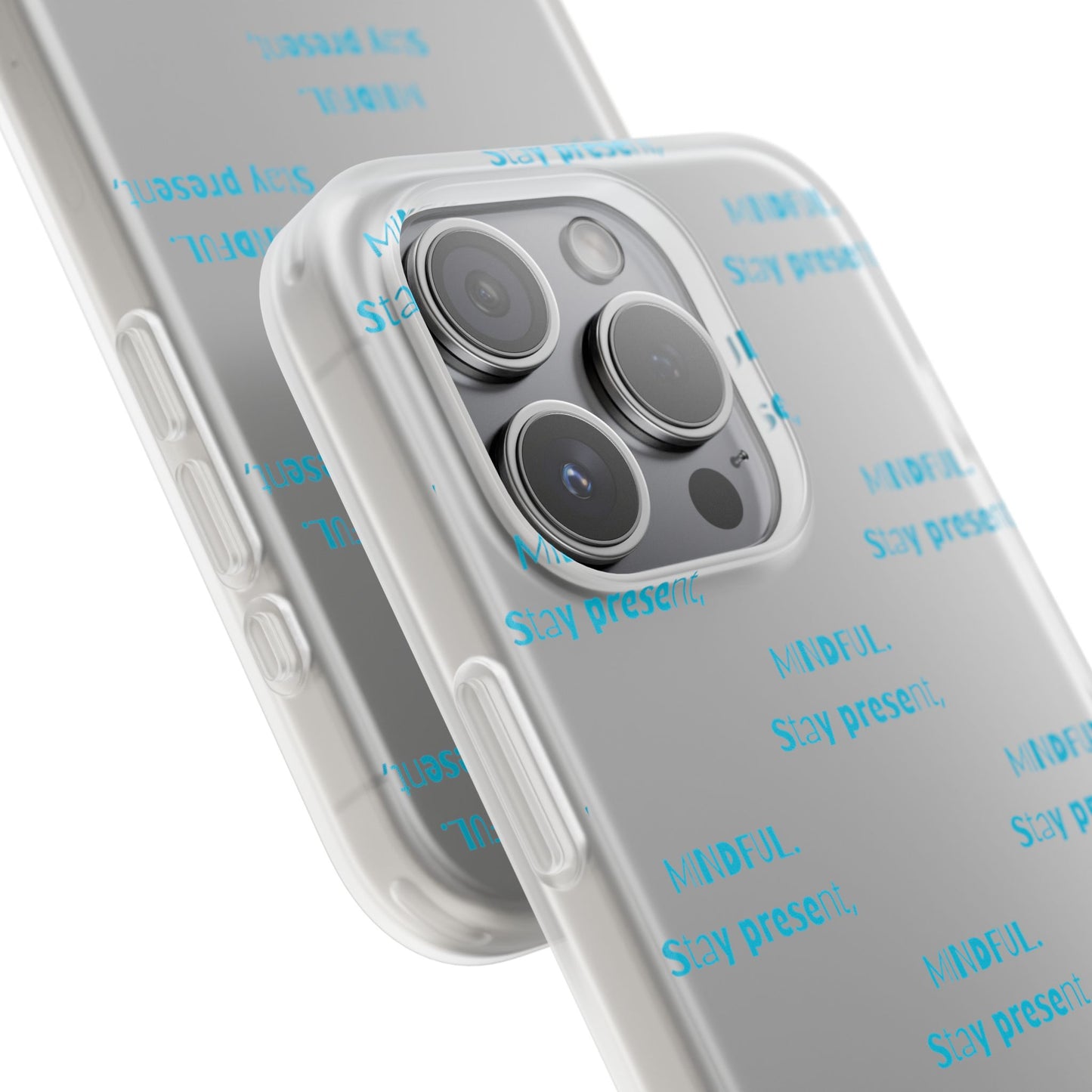 Stay Present Mindful #12 Flexi Cases iPhone Samsung Gift Packaging - MahaCase