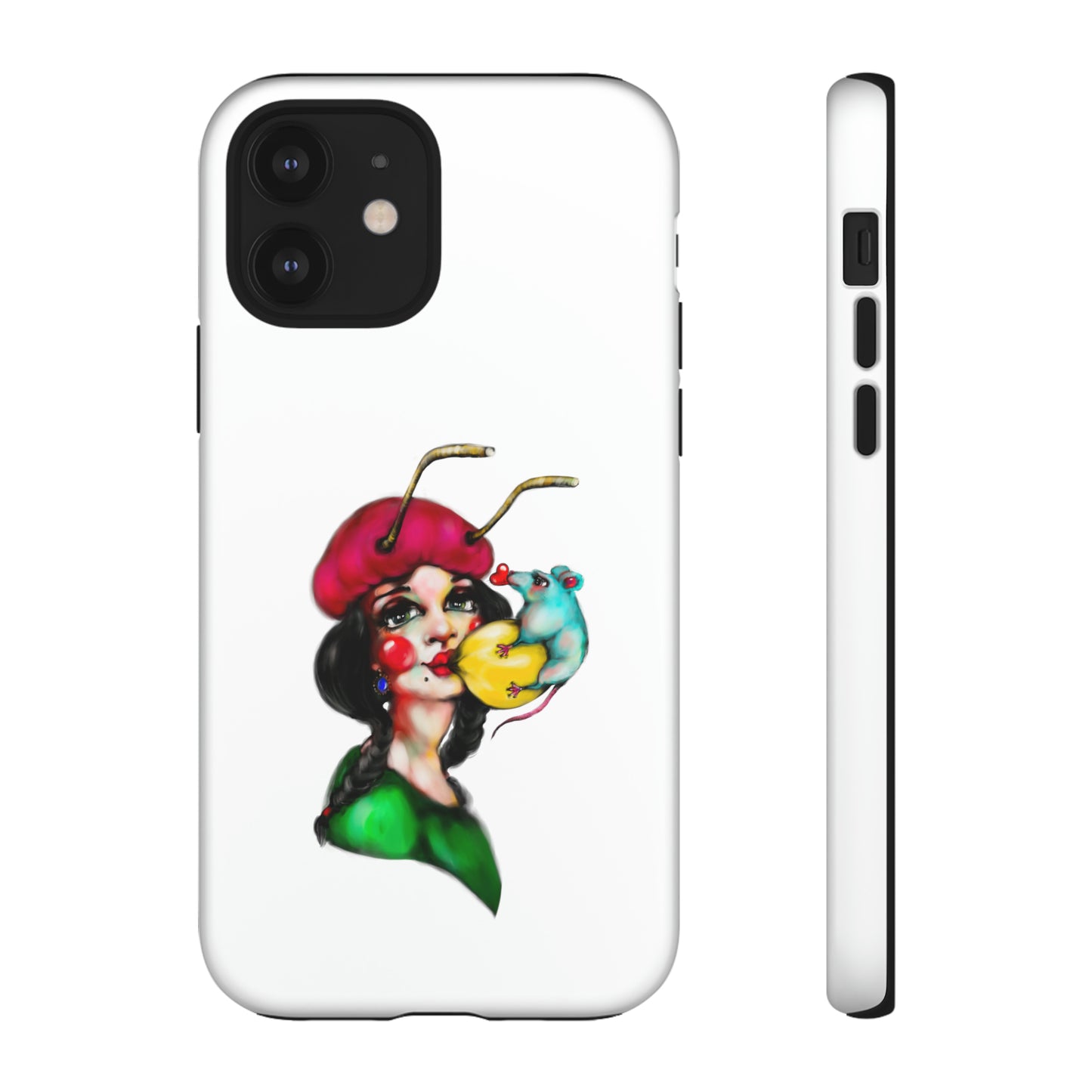 Design #211 White BKG-Tough Cases - MahaCase