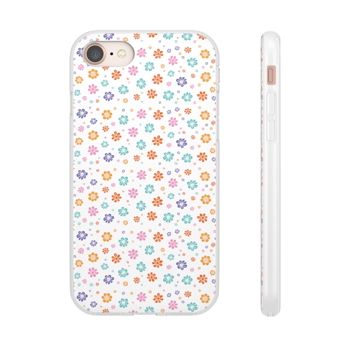 Colorful Spring Floral Flexi Case - Stylish Phone Protection - iPhone Samsung with Gift Packaging - MahaCase
