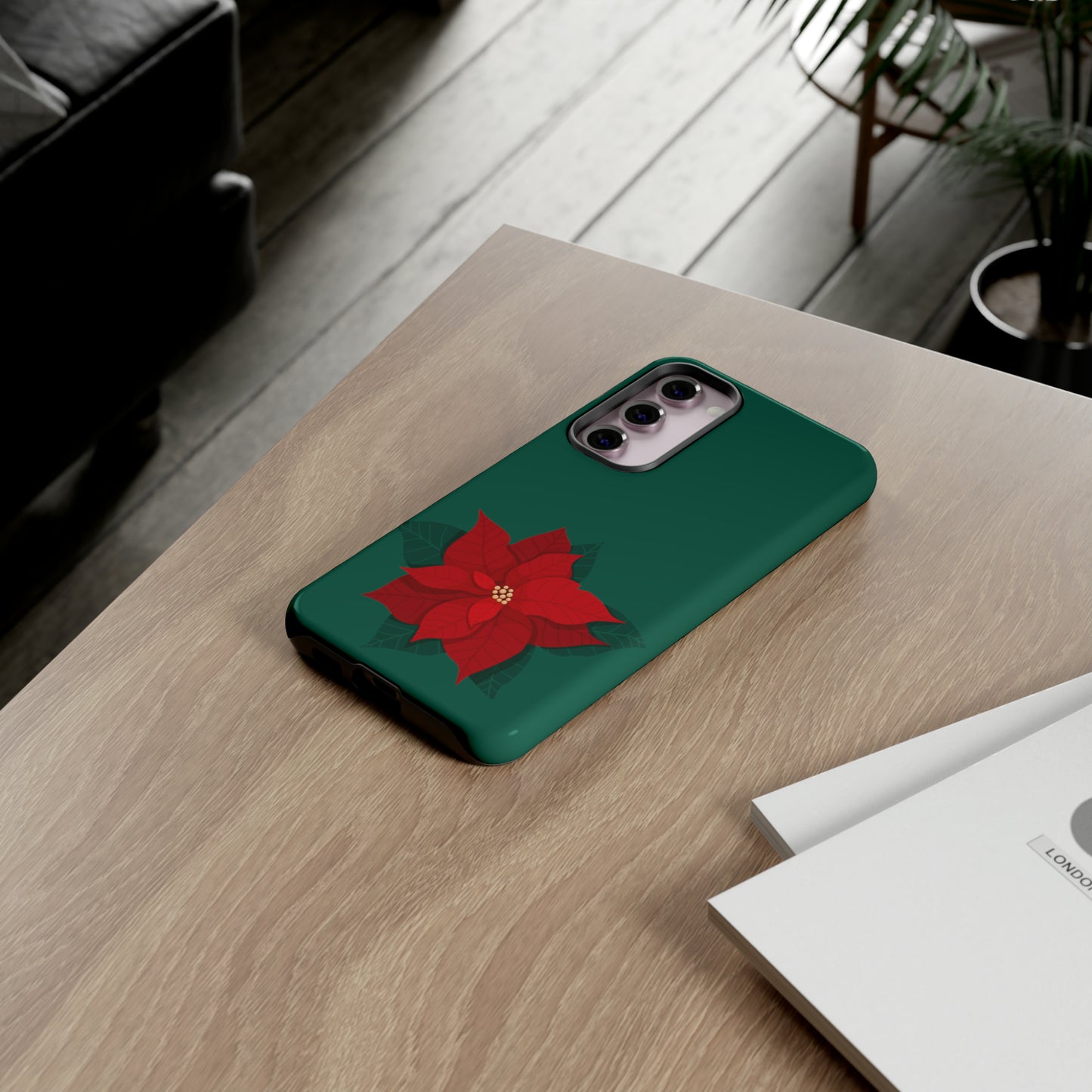 Poinsettia Charm #10-Tough Cases - MahaCase