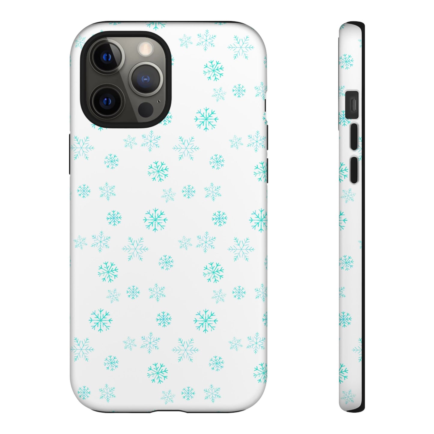 Snowy Blue #12 - Tough Cases iPhone Samsung Google Pixel - MahaCase