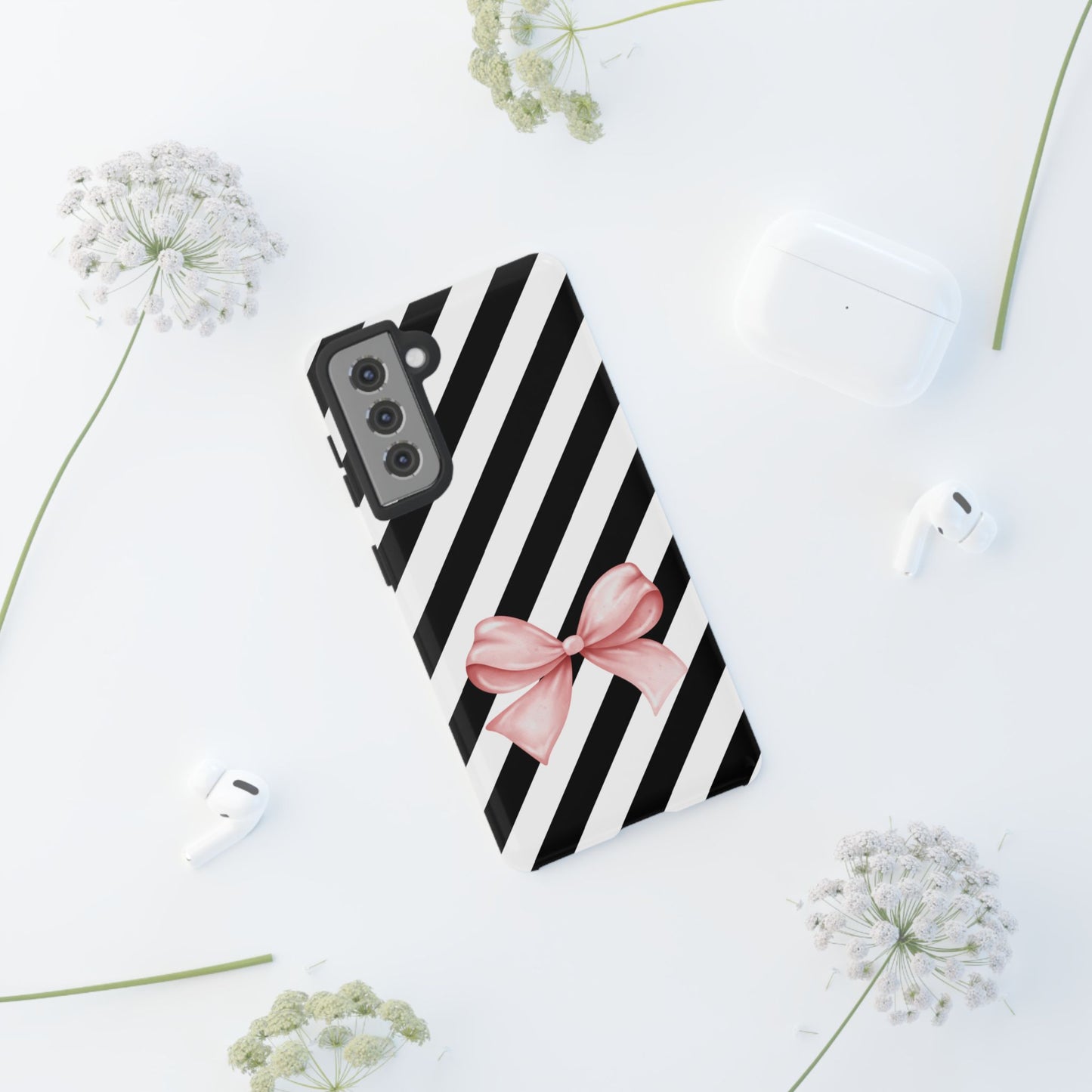 Ribbon & Patterns - Tough Cases iPhone Samsung Google Pixel - MahaCase