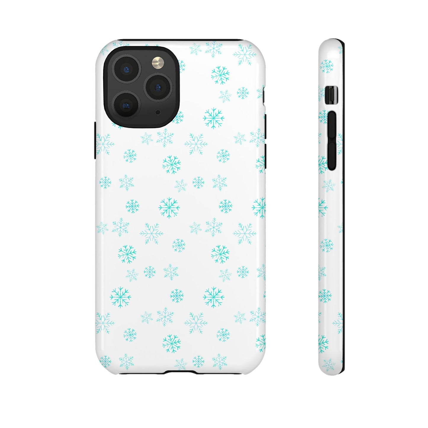 Snowy Blue #12 - Tough Cases iPhone Samsung Google Pixel - MahaCase