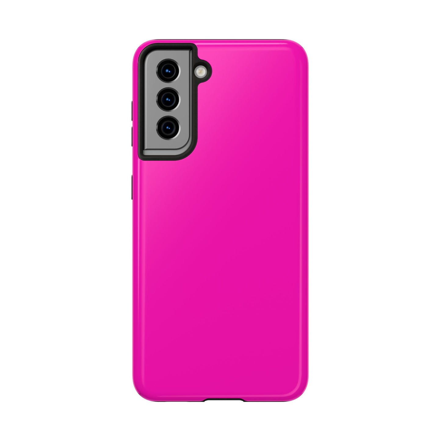 Simple Hot Pink-Tough Phone Cases - MahaCase