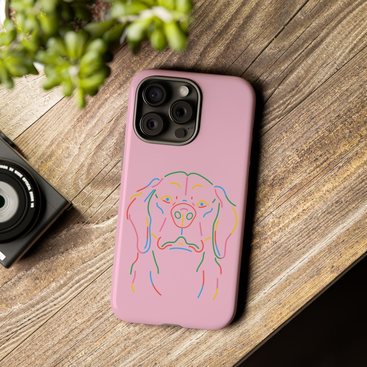 Pop Art Pup #24-Tough Cases iPhone Samsung Google Pixel - MahaCase