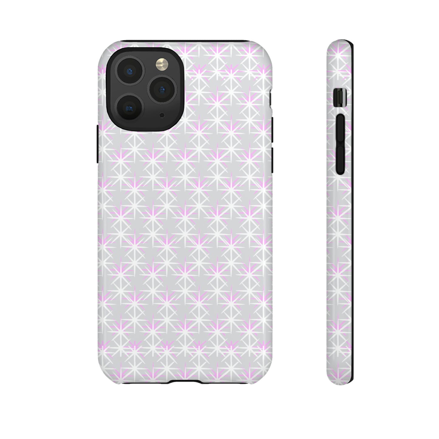 Grey Skies, Pink Stars-Tough Cases - MahaCase