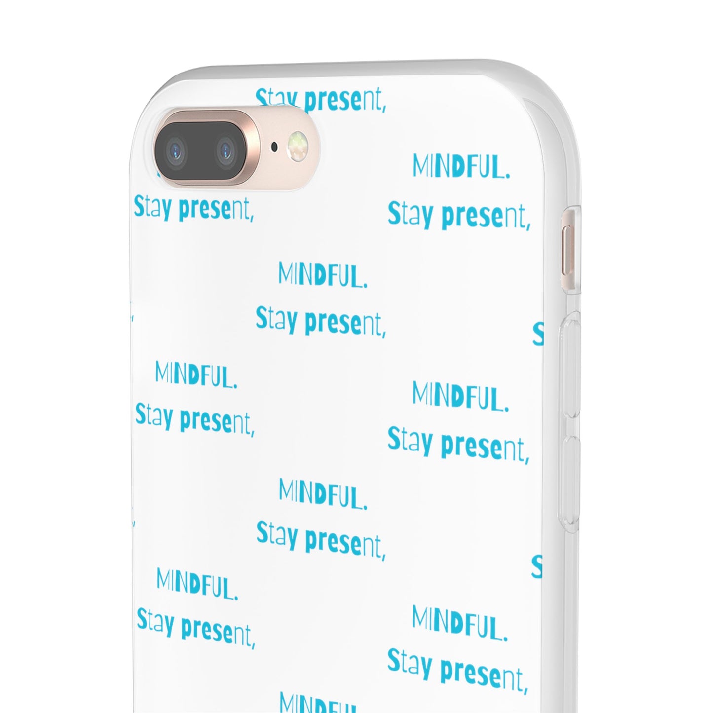 Stay Present Mindful #12 Flexi Cases iPhone Samsung Gift Packaging - MahaCase