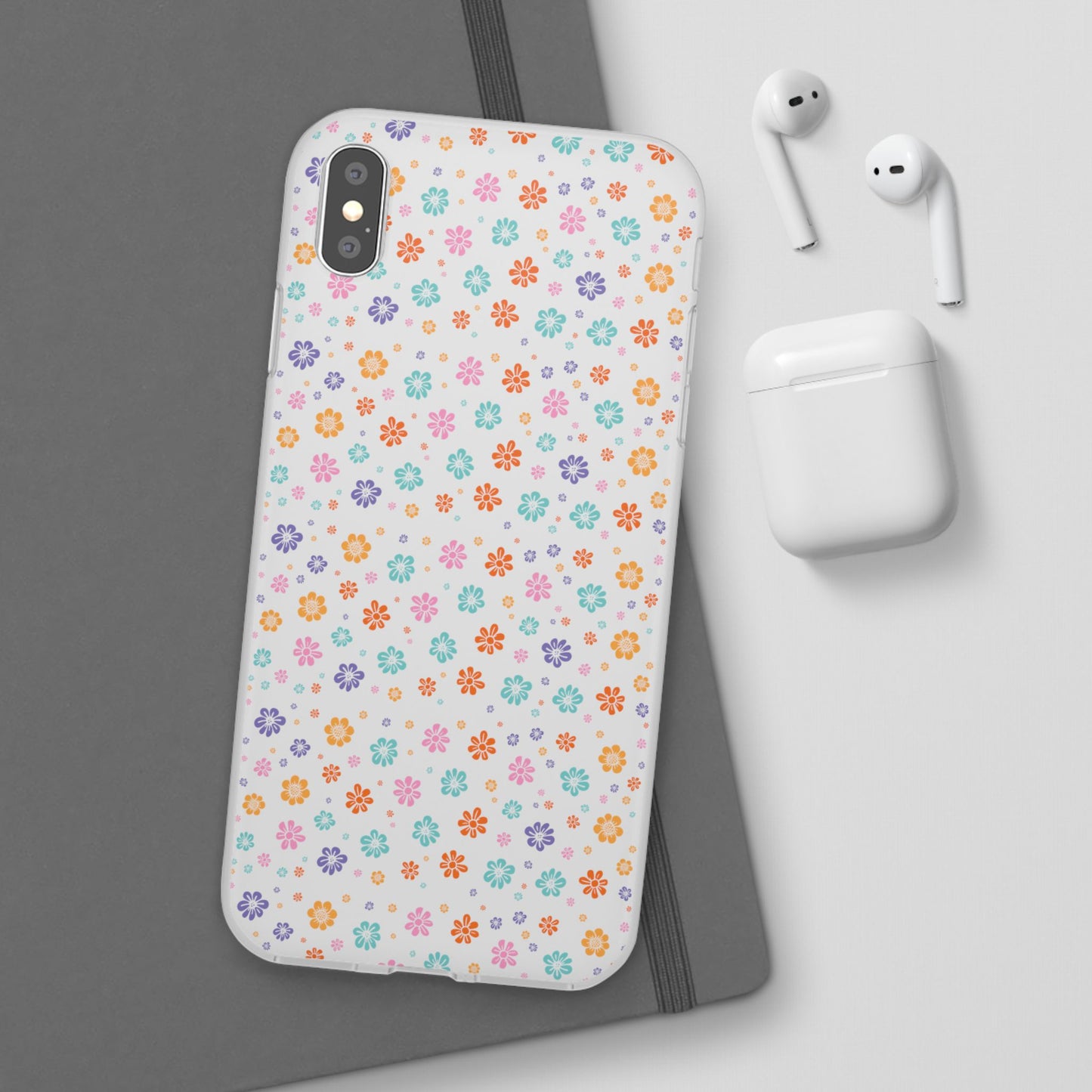Colorful Spring Floral Flexi Case - Stylish Phone Protection - iPhone Samsung with Gift Packaging - MahaCase