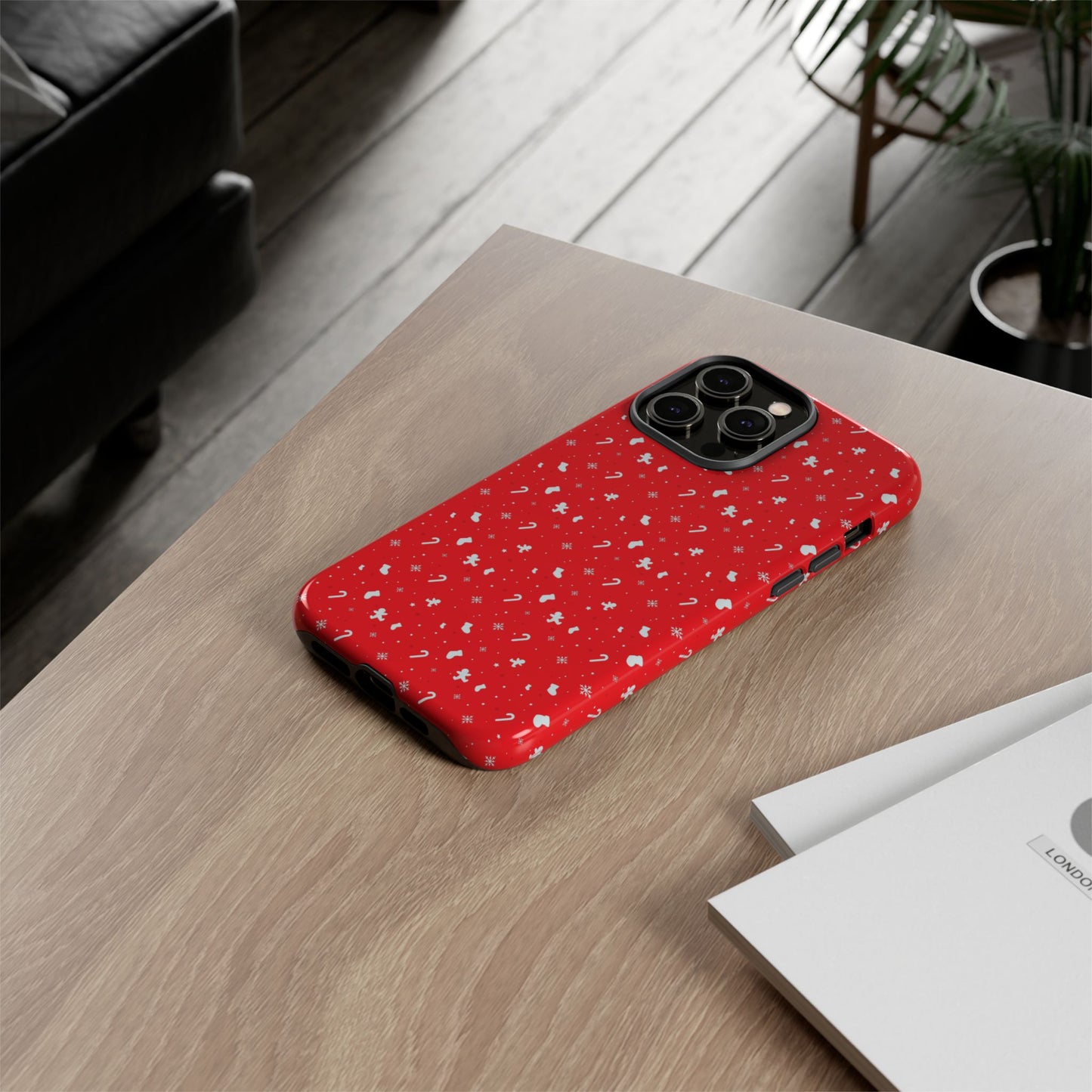 Candy Cane Blizzard #22 - Tough Cases iPhone Samsung Google Pixel - MahaCase