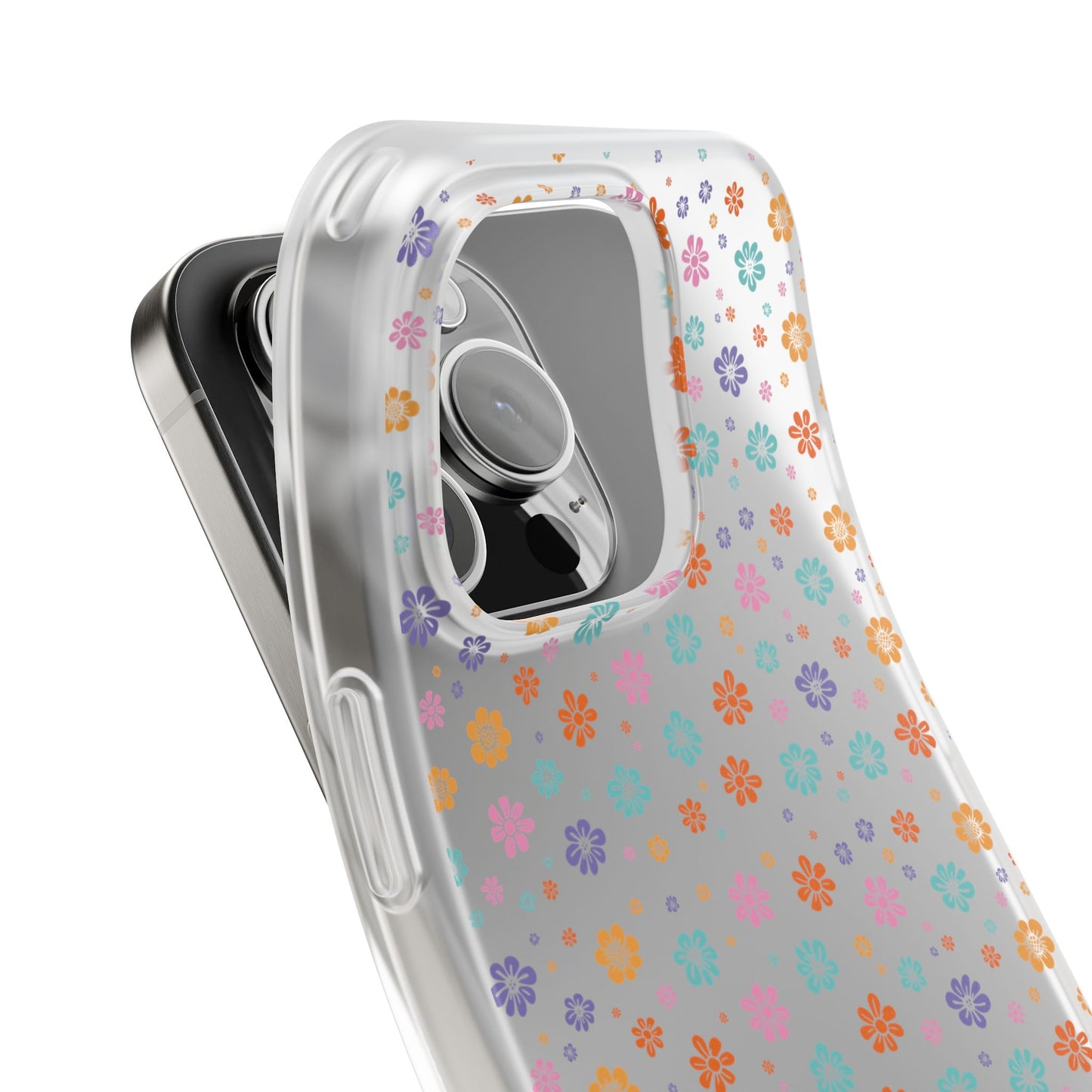 Colorful Spring Floral Flexi Case - Stylish Phone Protection - iPhone Samsung with Gift Packaging - MahaCase