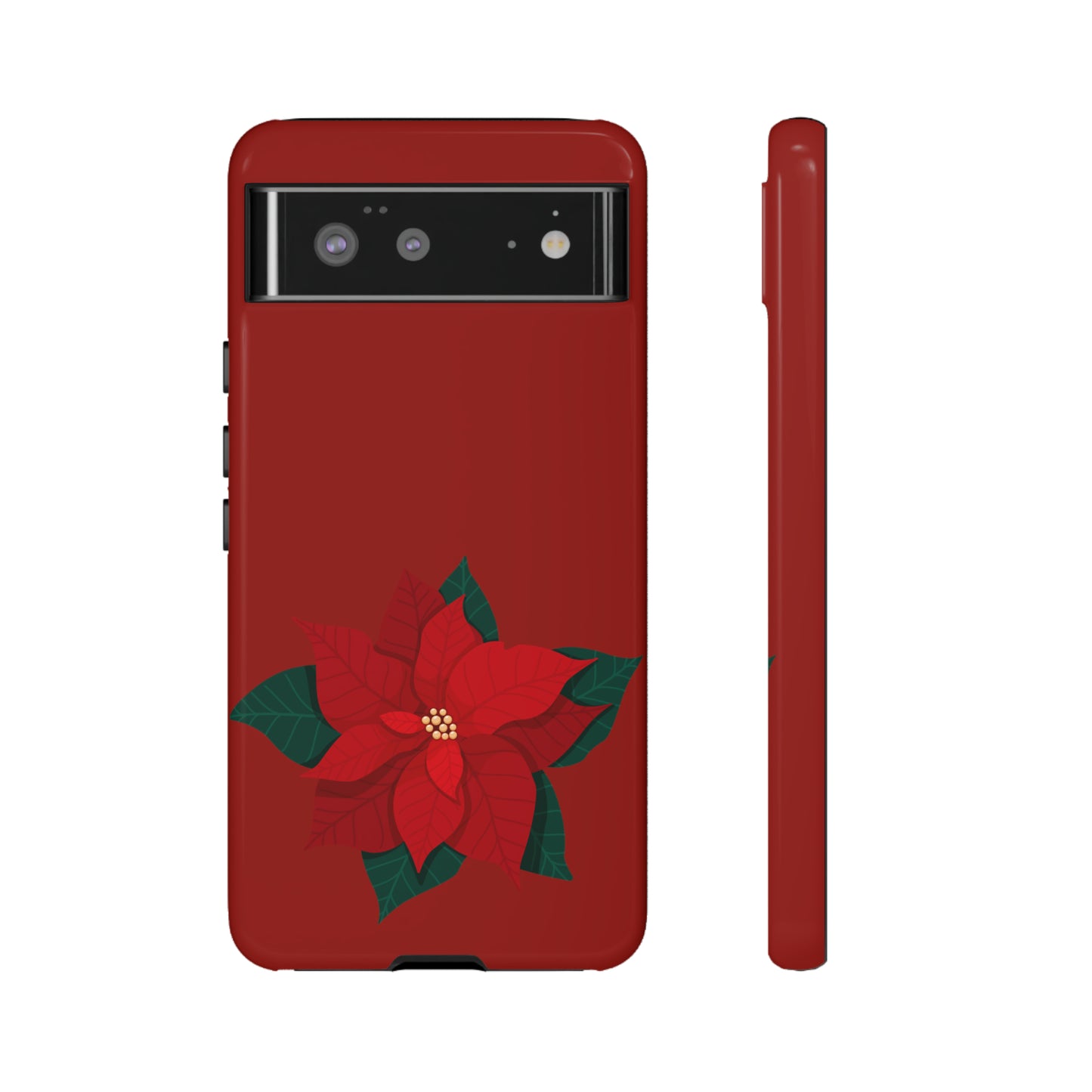 Poinsettia Charm #12-Tough Cases - MahaCase