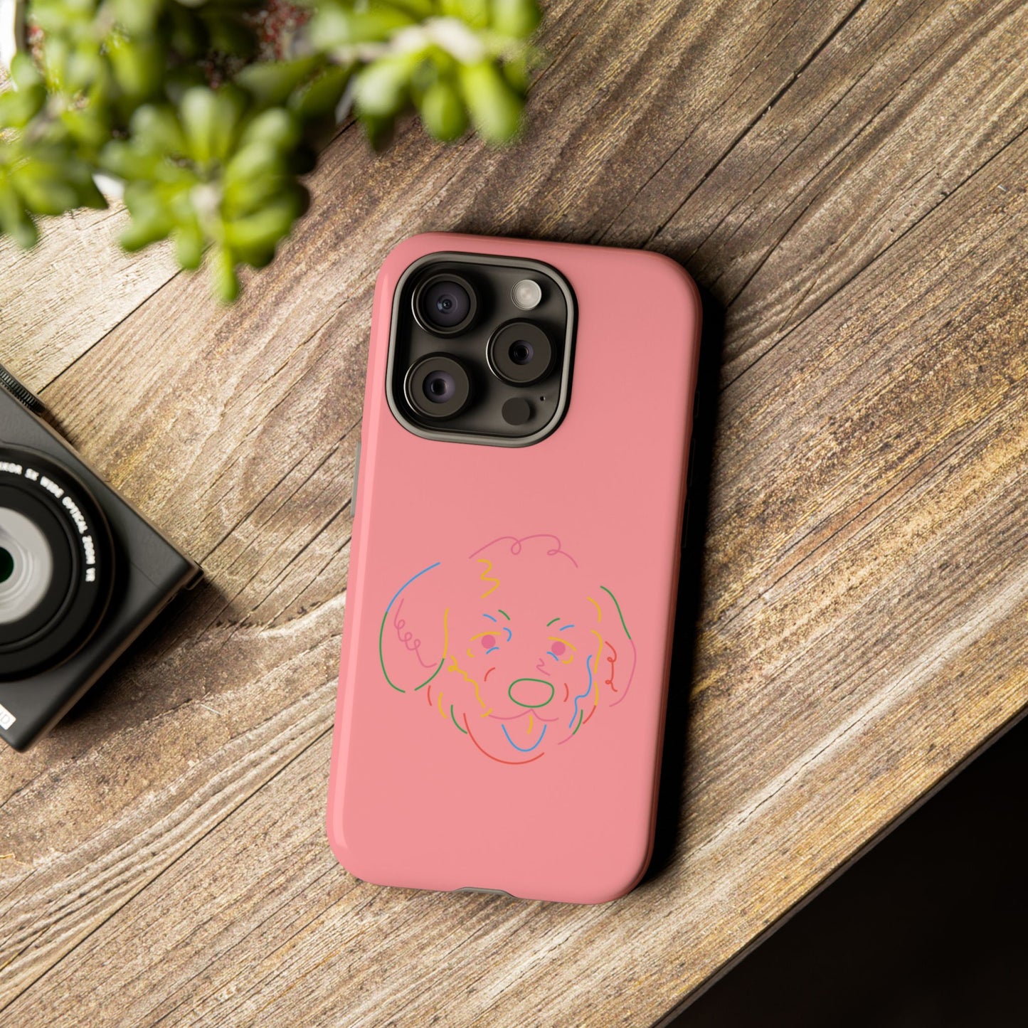 Pop Art Pup #22-Tough Cases iPhone Samsung Google Pixel - MahaCase