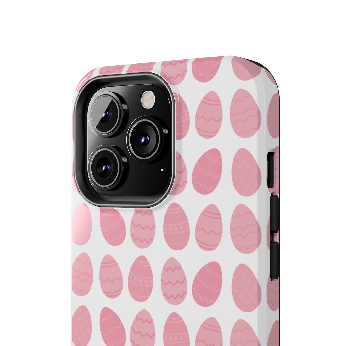 Pink Easter Egg Tough Phone Cases - Durable Protection for Spring Celebrations iPhone Samsung Galaxy - MahaCase
