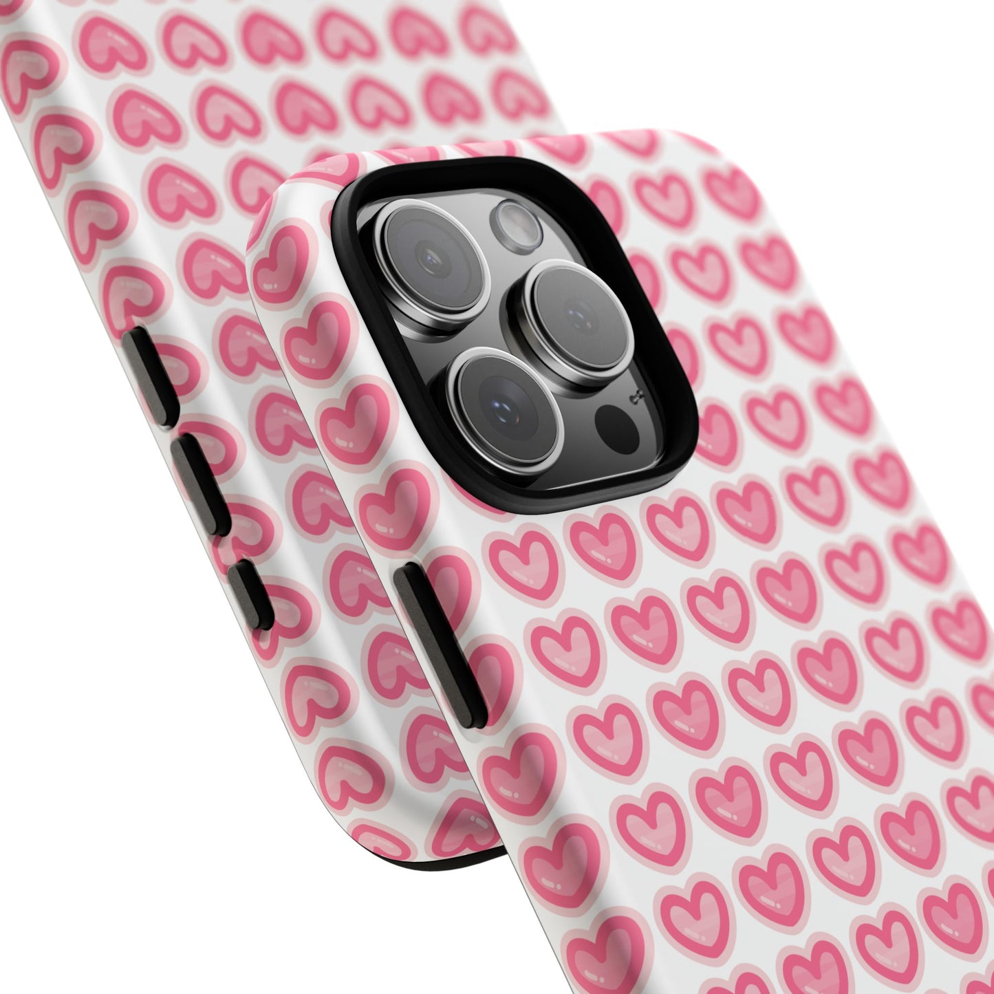 Hearts Pattern - Tough Cases iPhone Samsung Google Pixel - MahaCase