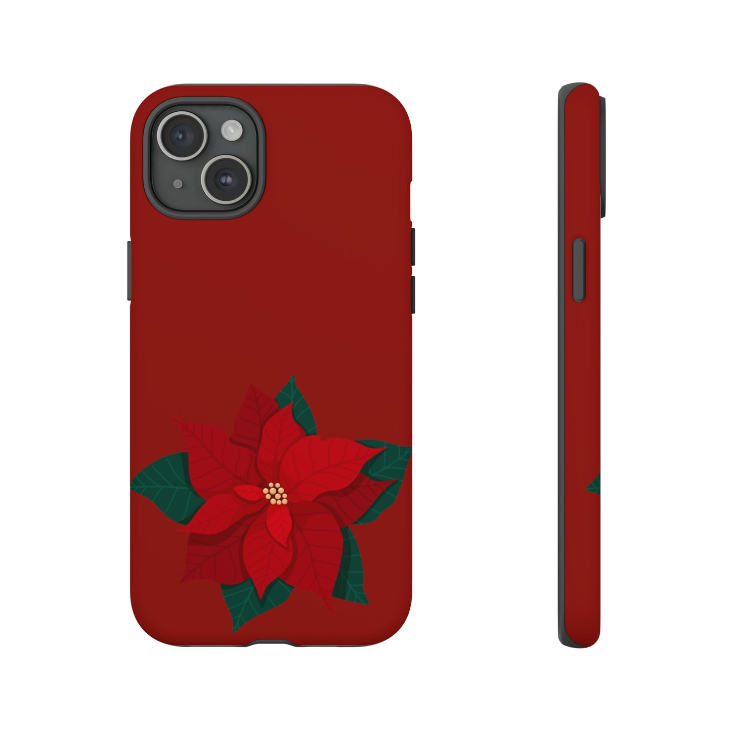 Poinsettia Charm #12-Tough Cases - MahaCase