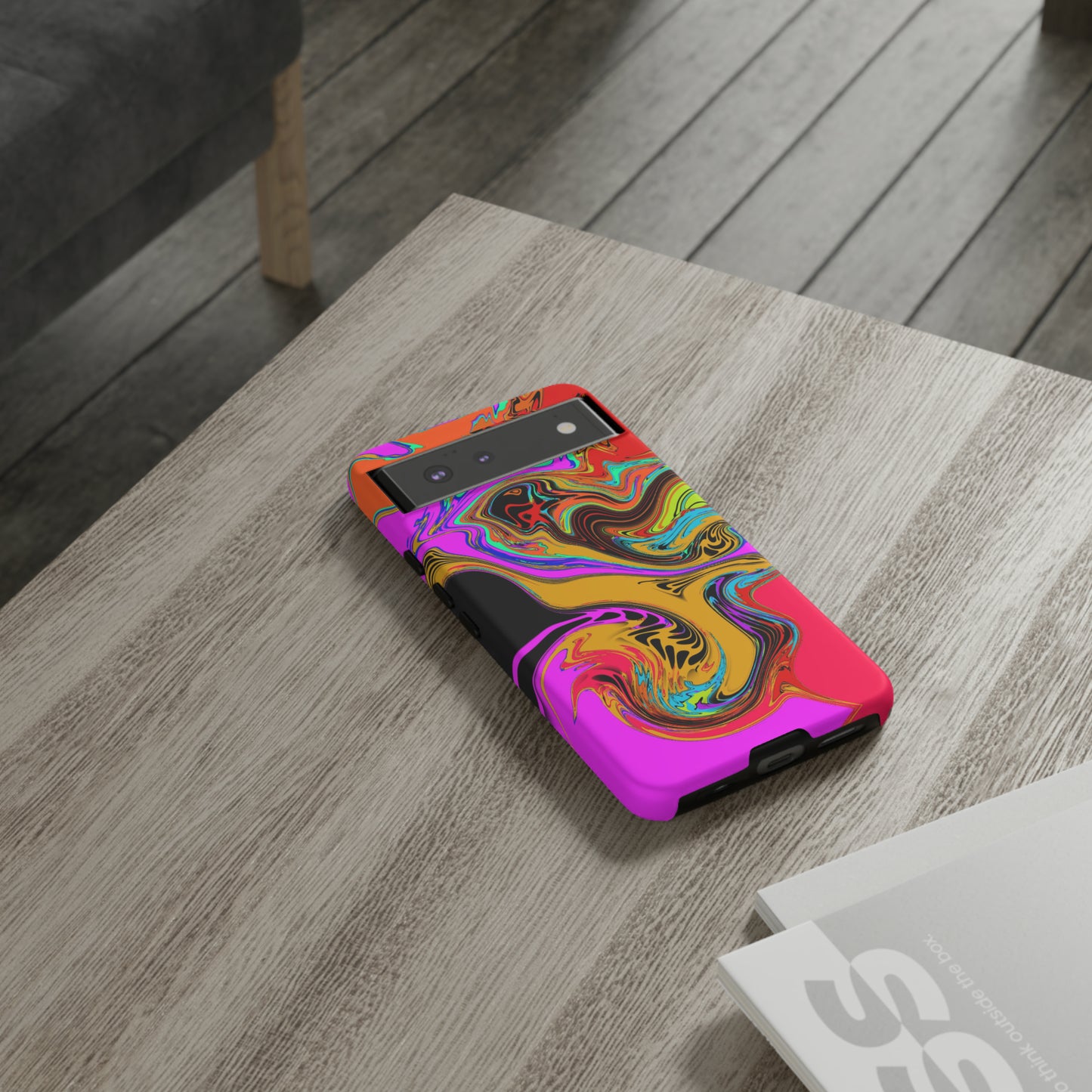 Color Swirl #23-Tough Cases - MahaCase
