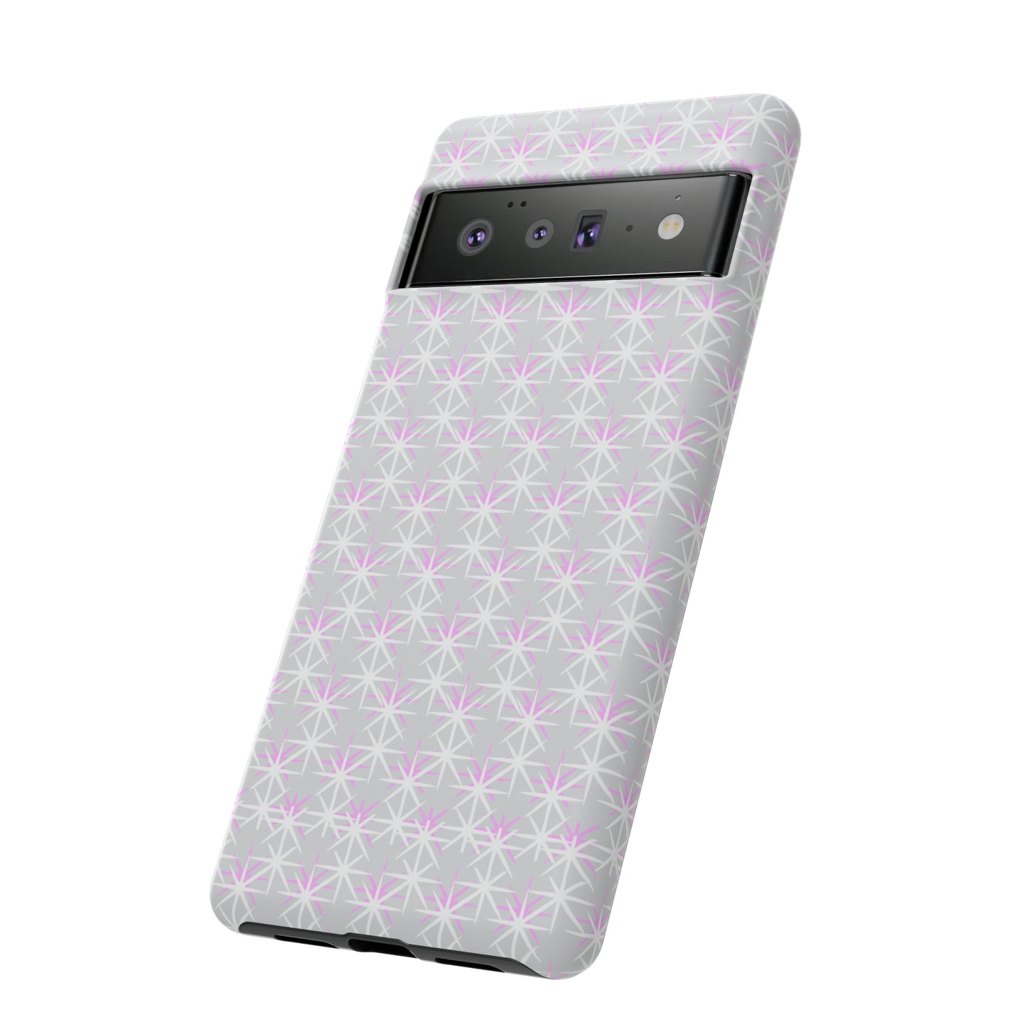 Grey Skies, Pink Stars-Tough Cases - MahaCase