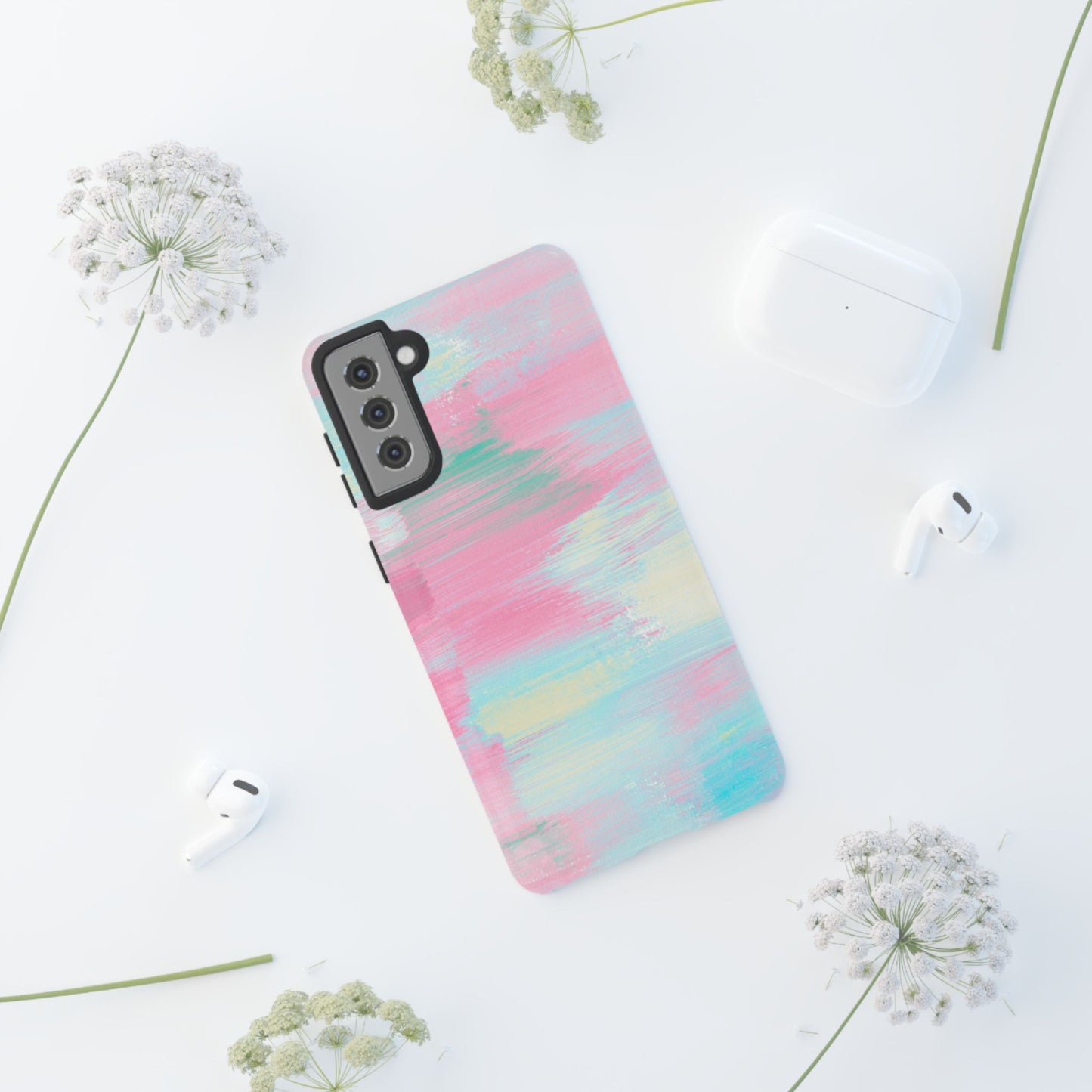 Colorful Phone Case, Chic Phone Cover, Trendy Tech Accessory, Unique Gift for Her, Stylish Phone Protection, iPhone, Google Pixel, Samsung - MahaCase