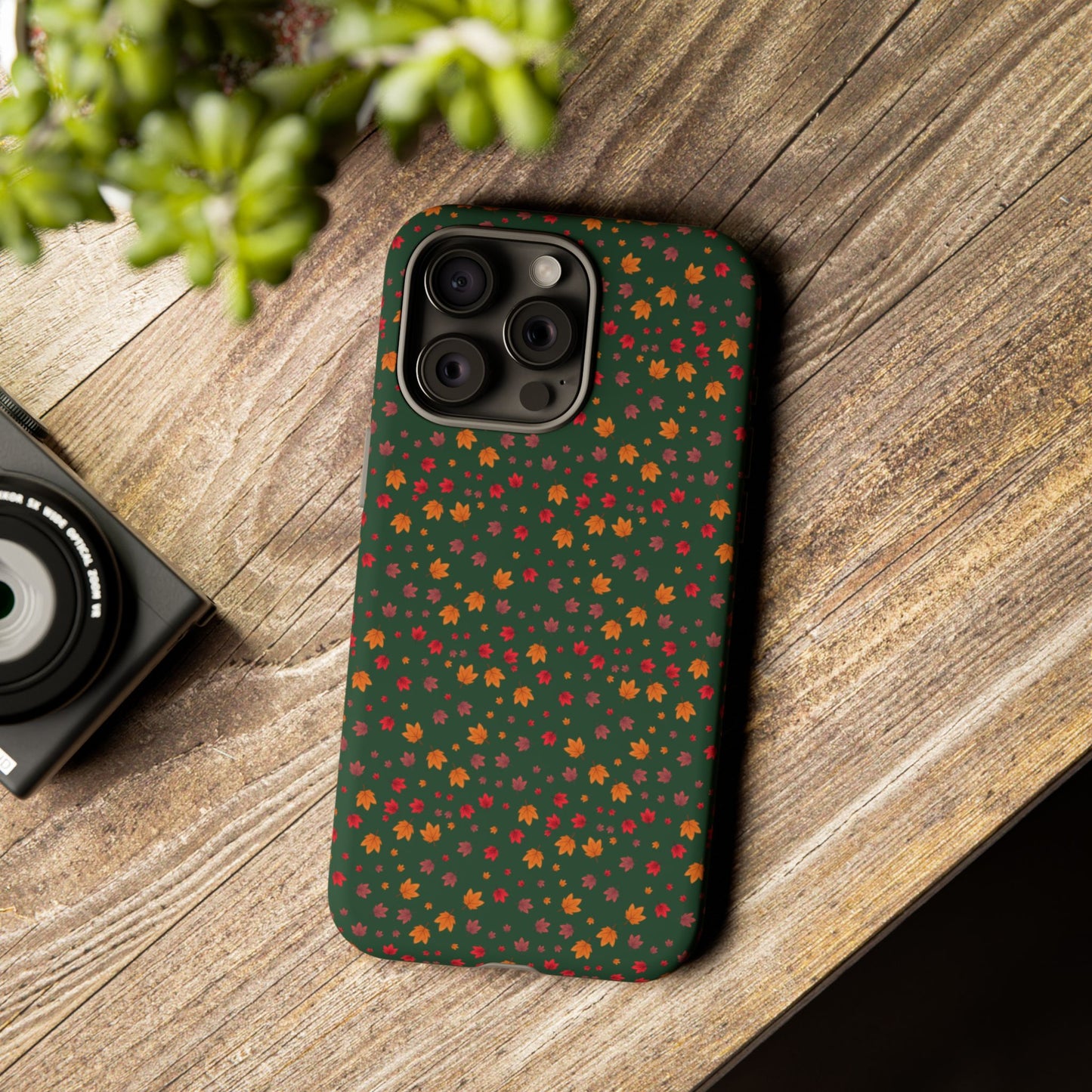 Leafy Fall #22-Tough Cases iPhone Samsung Google Pixel - MahaCase