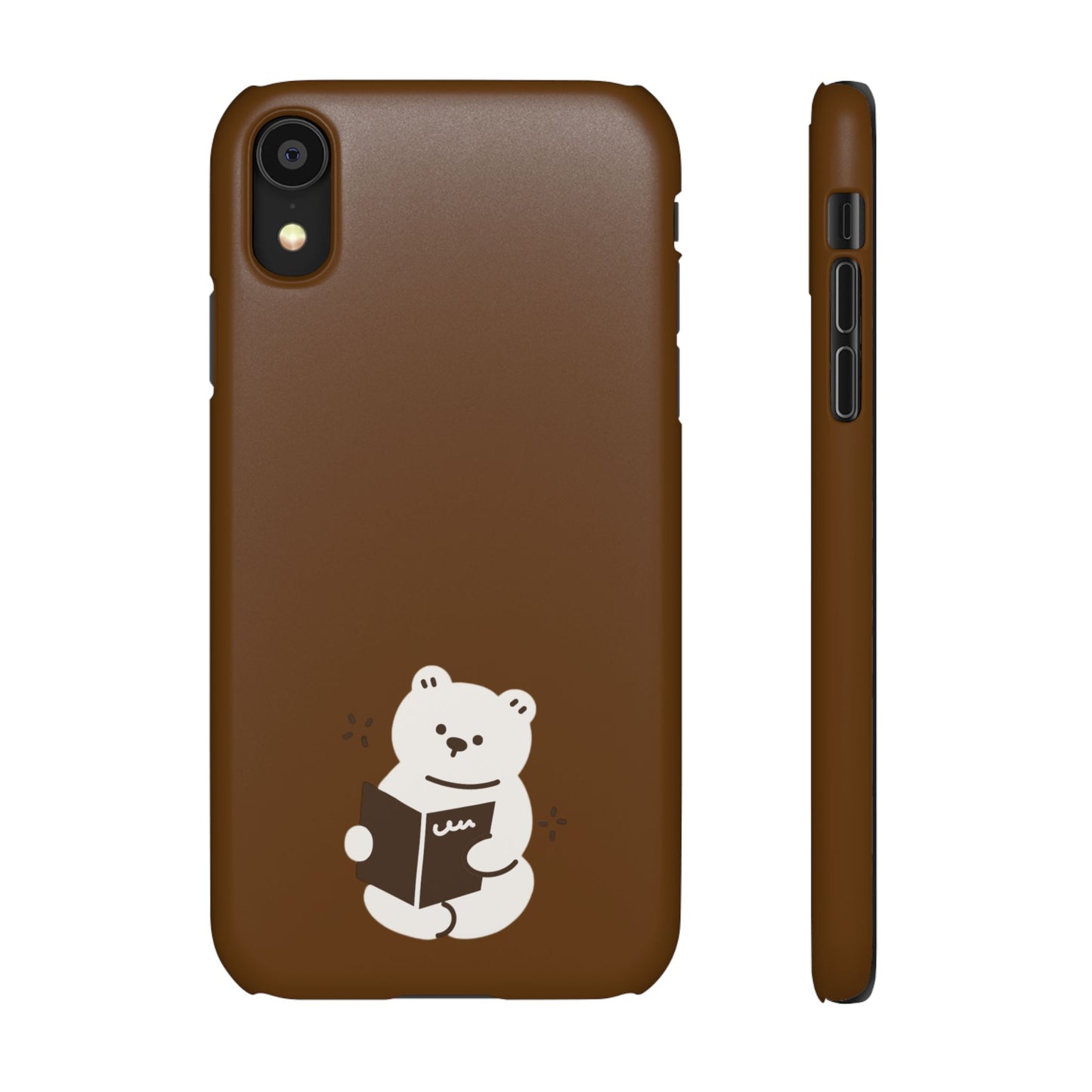 Reading Bear #02-Snap Cases - MahaCase