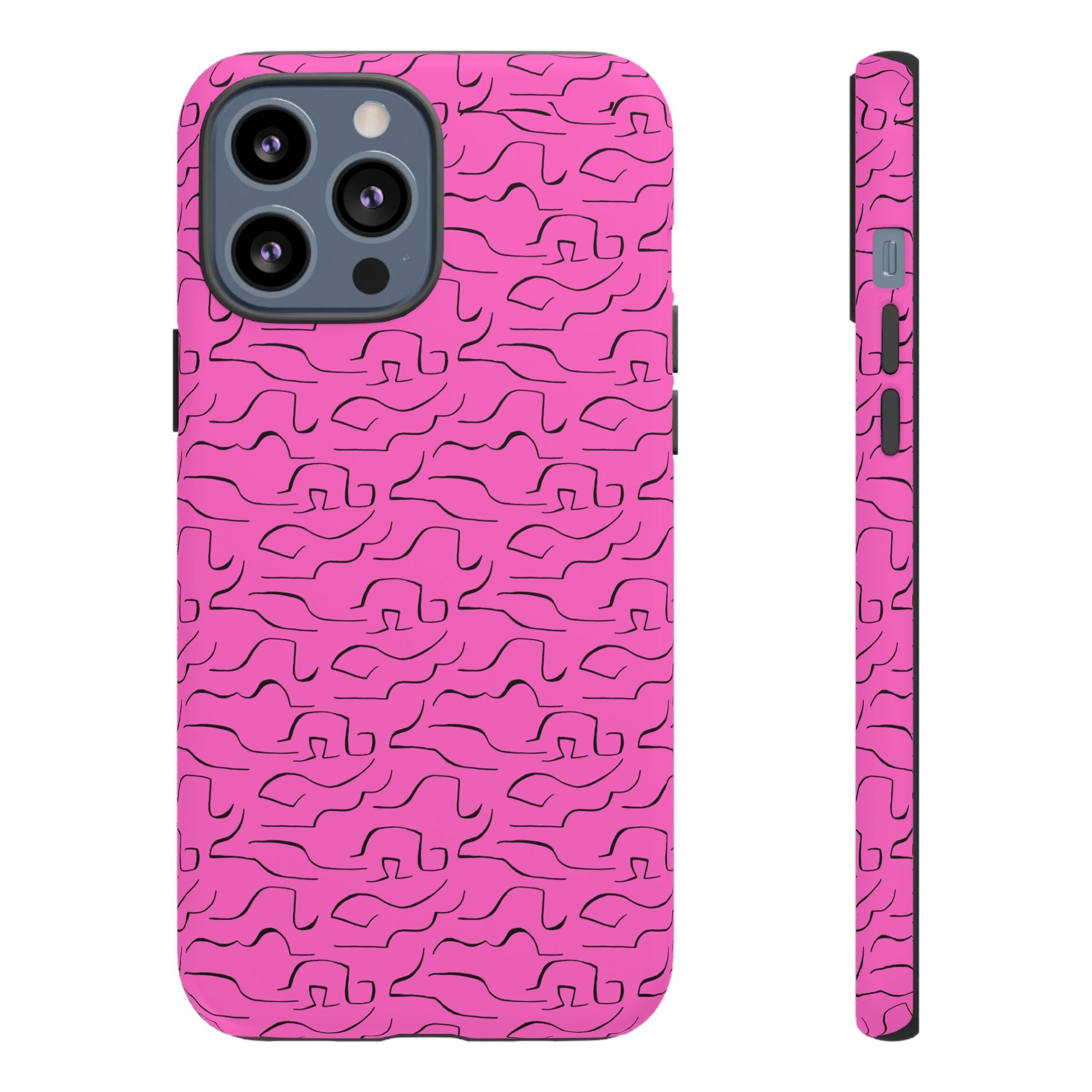 Pink Pattern #33 Tough Cases - MahaCase