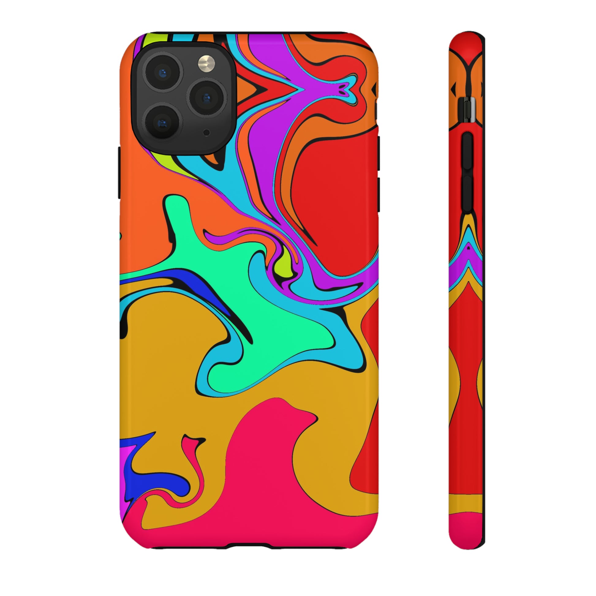 Color Swirl #22-Tough Cases - MahaCase