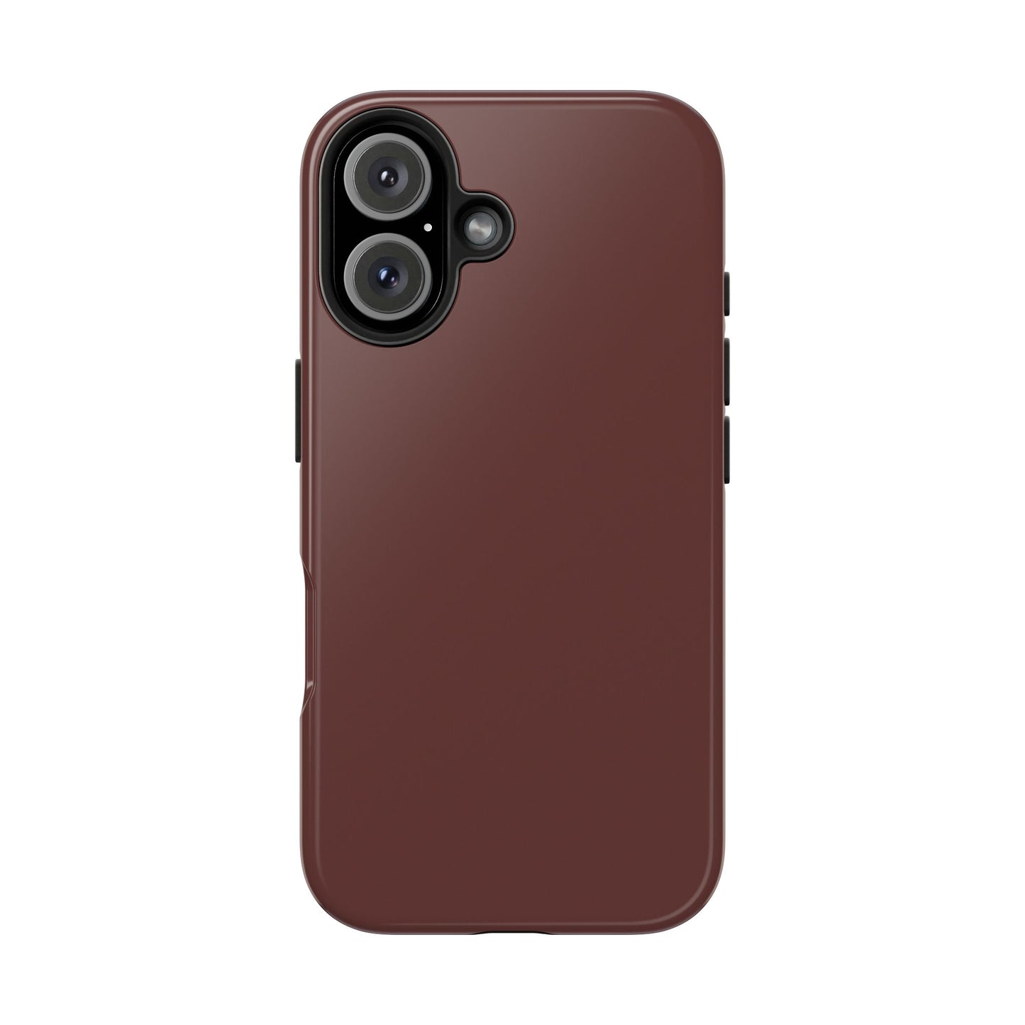 Phone Case - Garnet Color Fall 2025 Trending Color, Sturdy Phone Cases, Durable Cell Phone Covers, Trendy Gadget Protection, Unique Phone Accessories- iPhone, Samsung