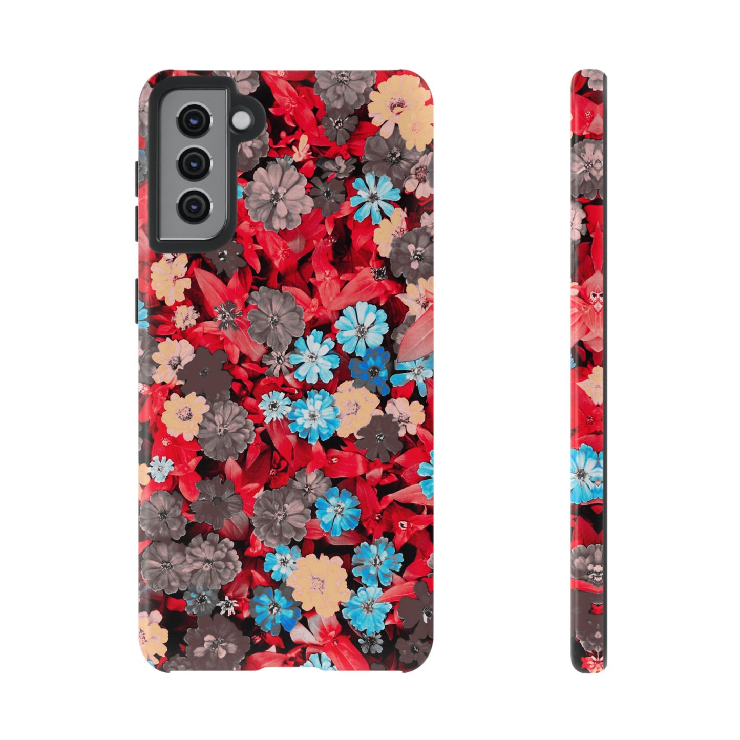 Lucid Flowers #23-Tough Cases iPhone Samsung Google Pixel - MahaCase