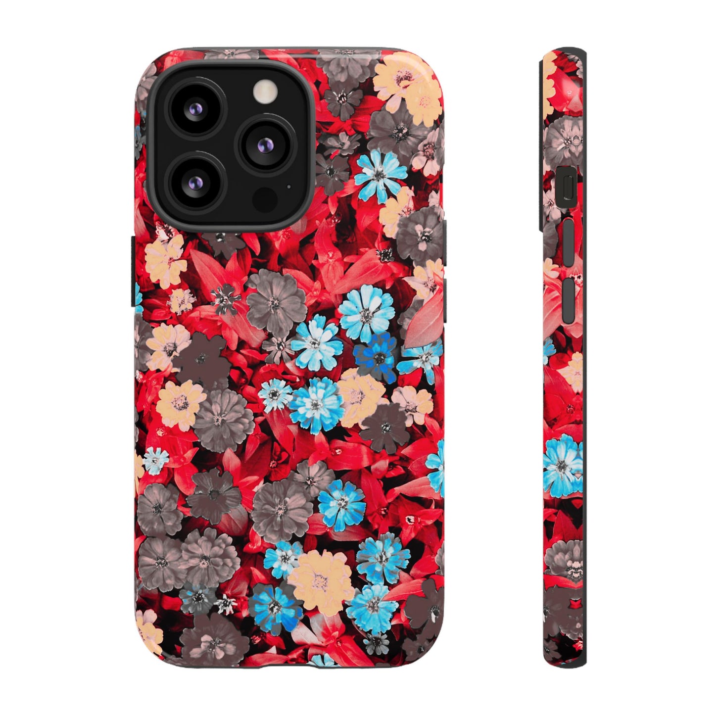Lucid Flowers #23-Tough Cases iPhone Samsung Google Pixel - MahaCase