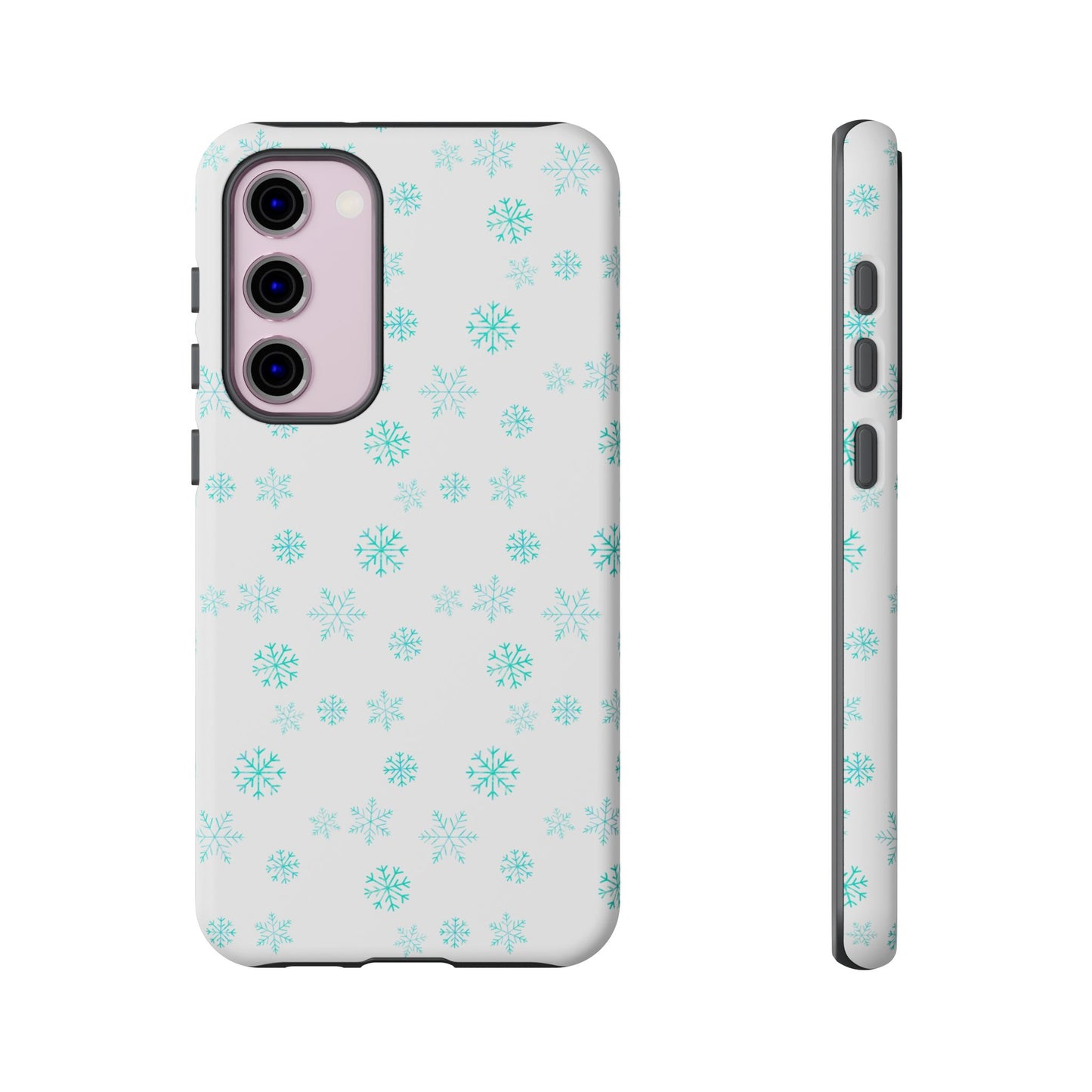 Snowy Blue #12 - Tough Cases iPhone Samsung Google Pixel - MahaCase