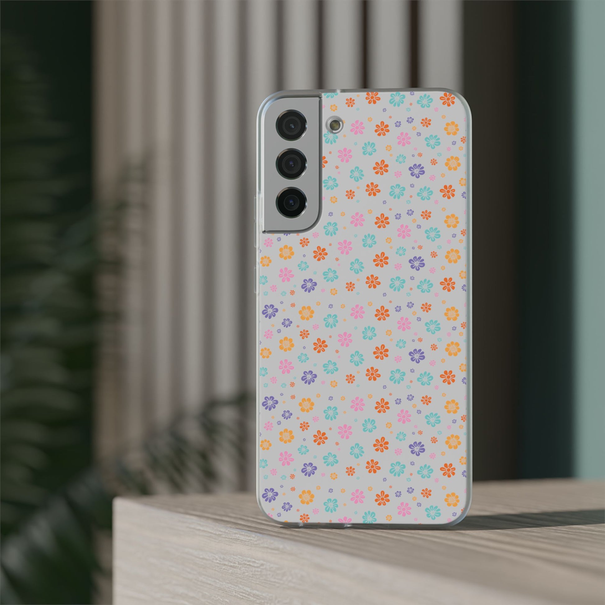 Colorful Spring Floral Flexi Case - Stylish Phone Protection - iPhone Samsung with Gift Packaging - MahaCase