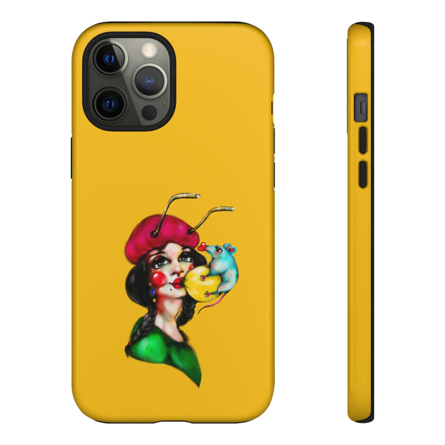 Design #211 Yellow BKG-Tough Cases