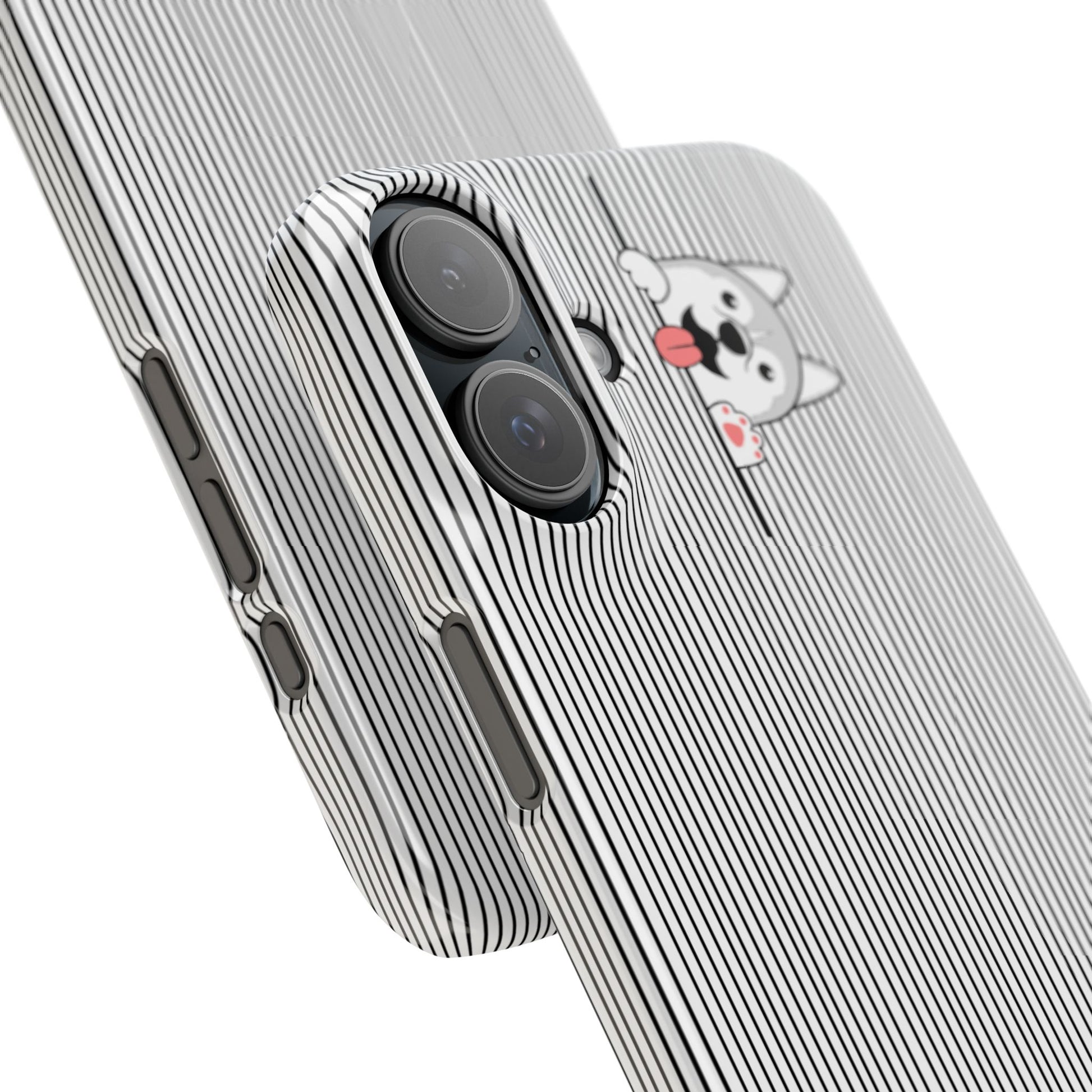 Cute Husky-Slim iPhone Cases - MahaCase