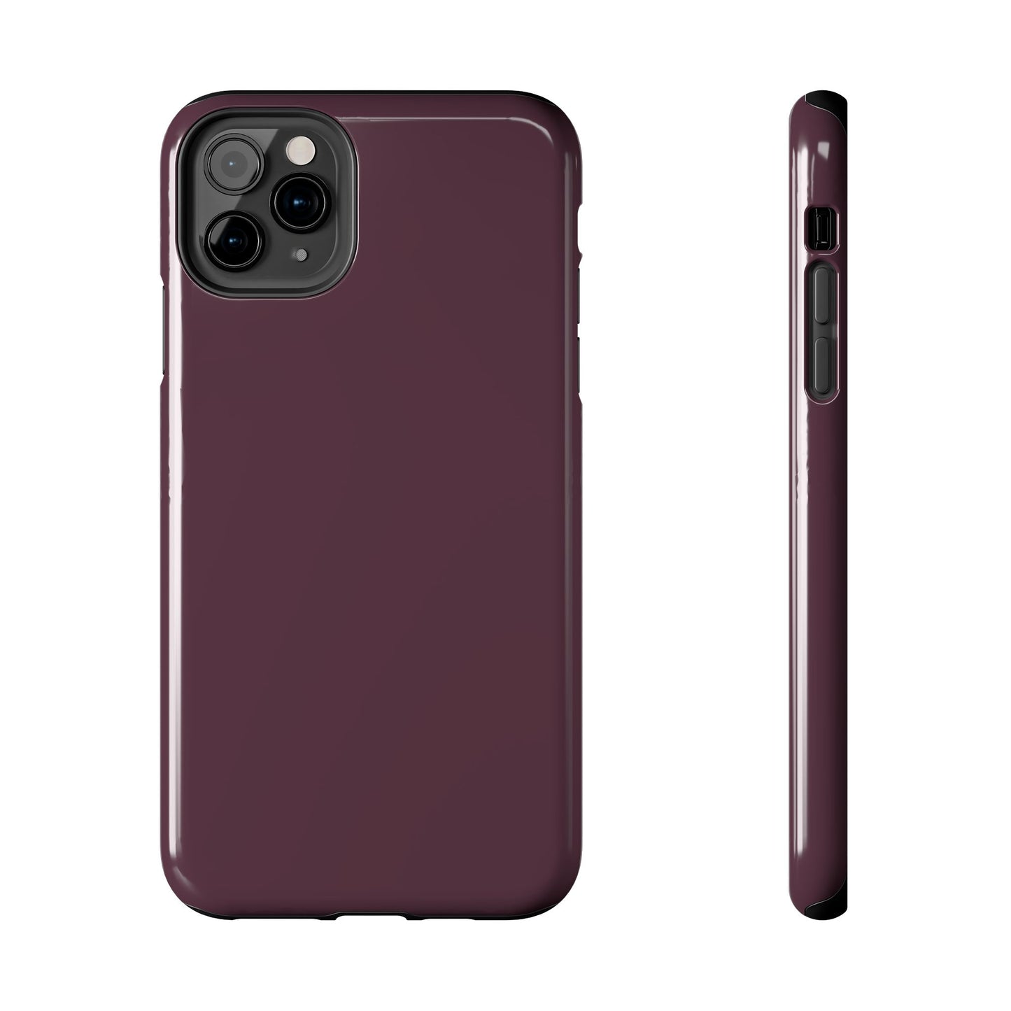 Old Mauve Solid Color Tough Phone Cases - iPhone and Samsung - Fall Color