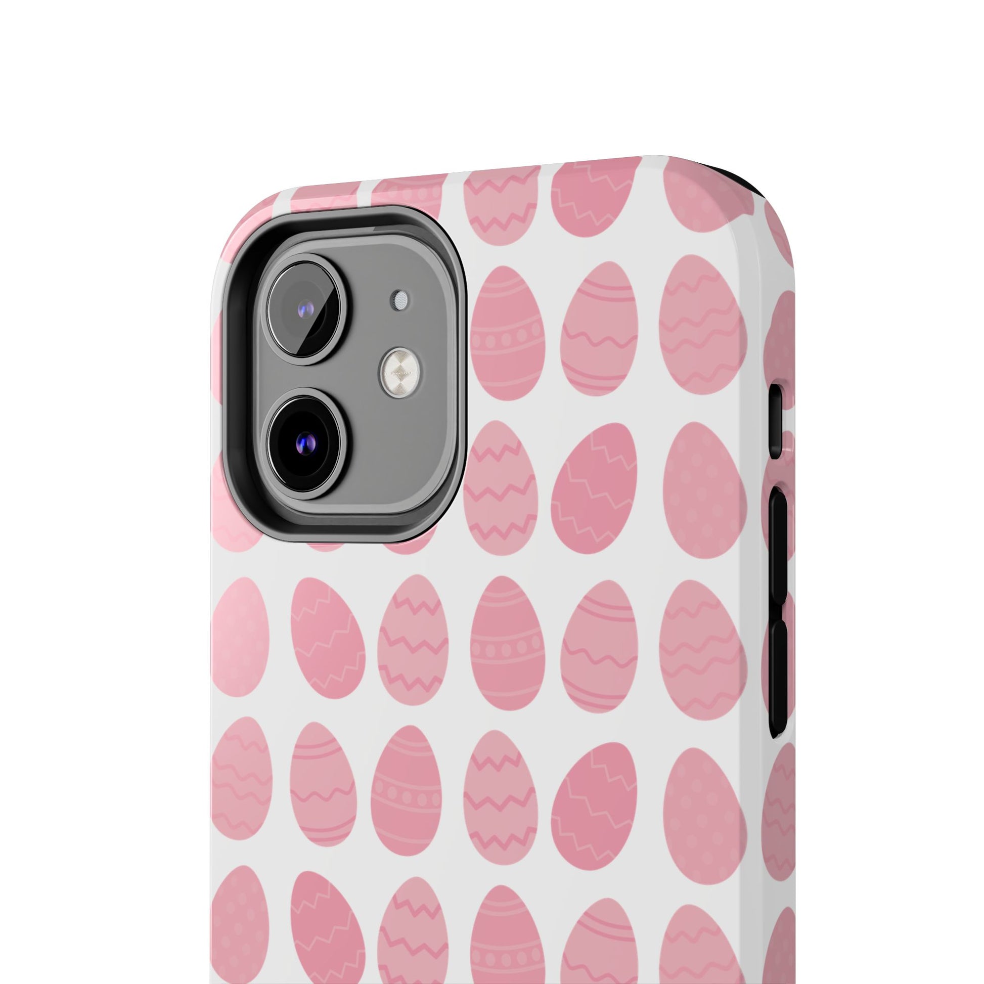 Pink Easter Egg Tough Phone Cases - Durable Protection for Spring Celebrations iPhone Samsung Galaxy - MahaCase