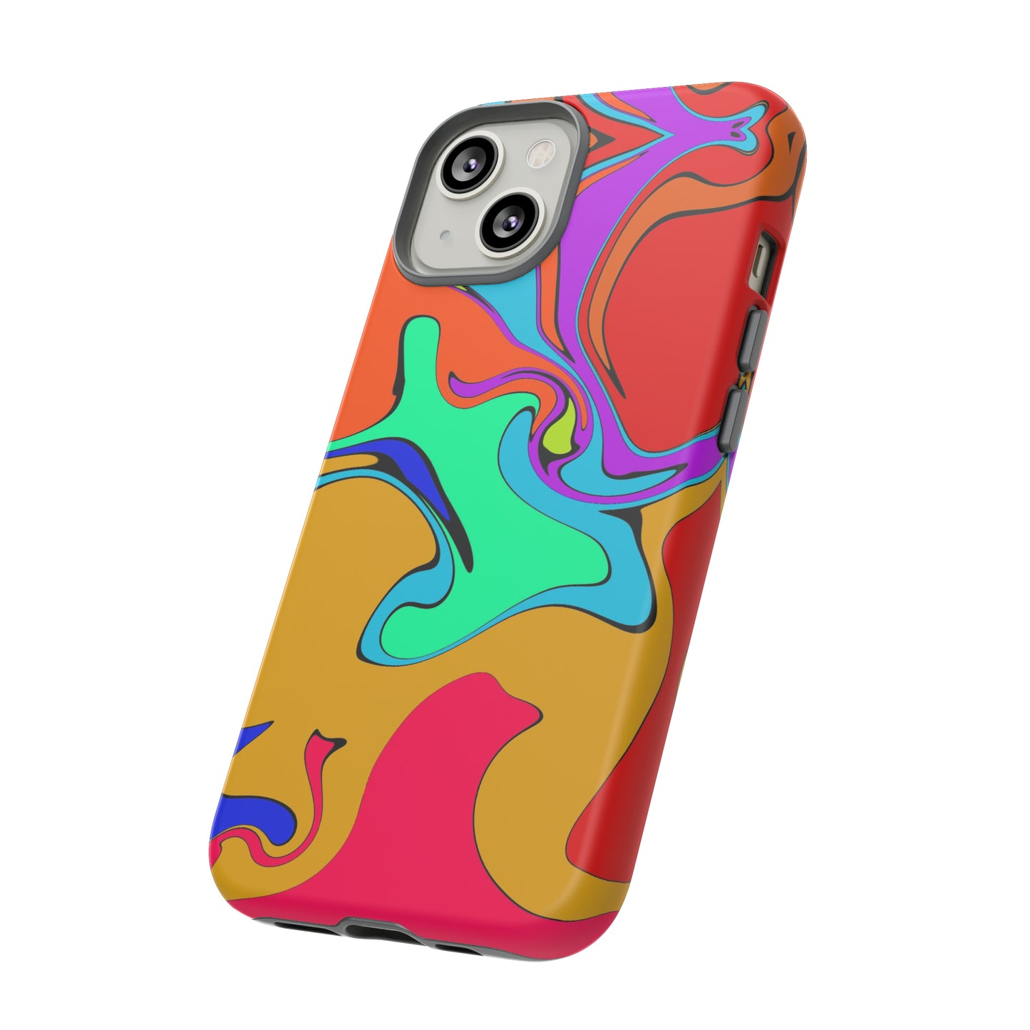 Color Swirl #22-Tough Cases - MahaCase