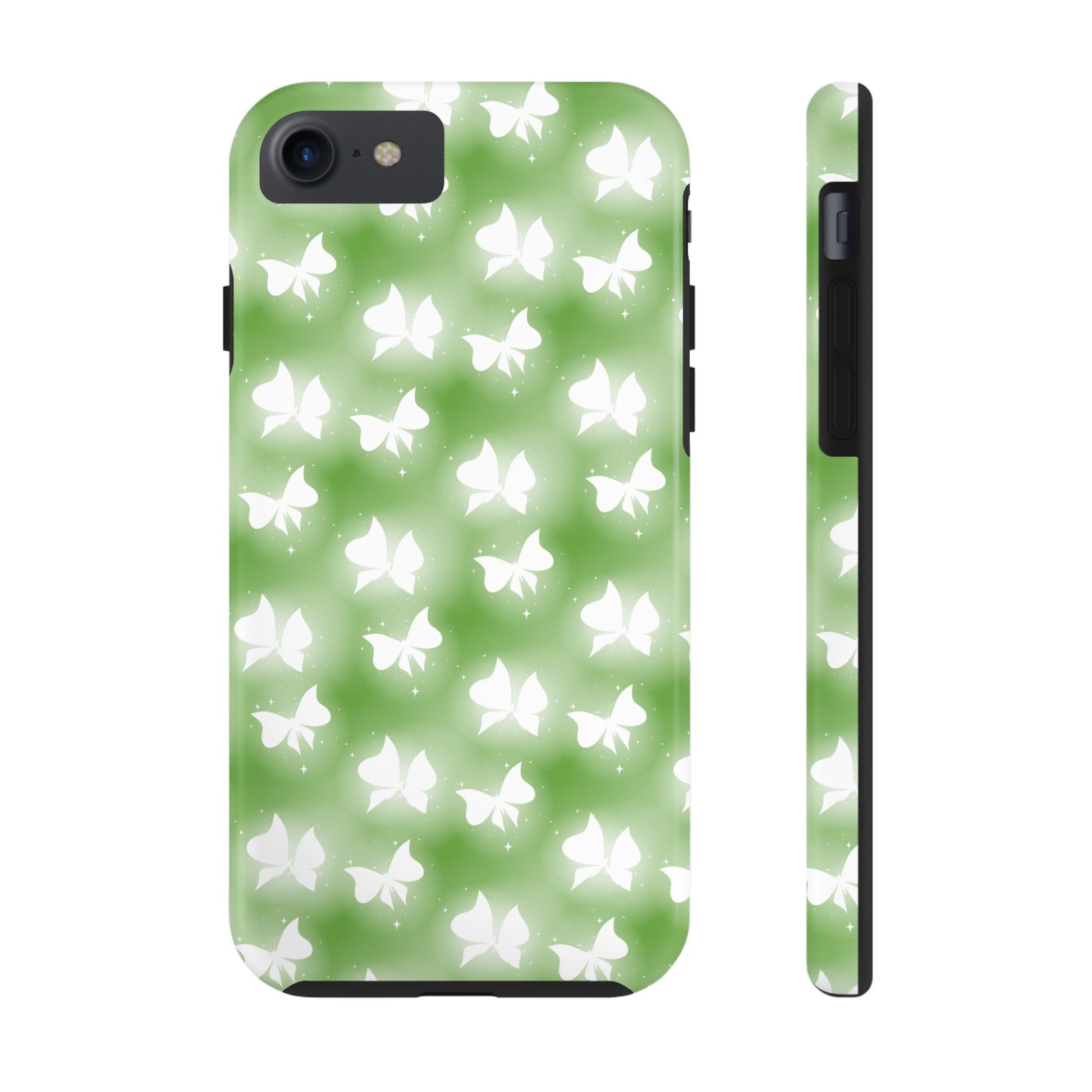 Nature-Inspired Tough Phone Case with Butterfly Design iPhone Samsung Galaxy - MahaCase