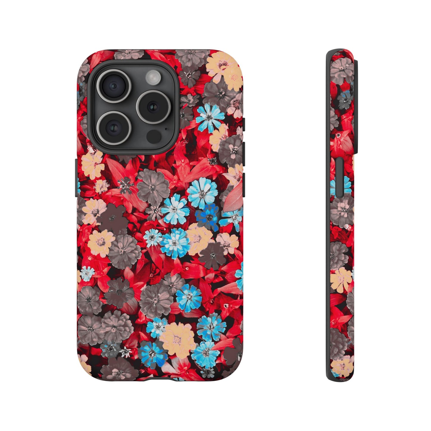 Lucid Flowers #23-Tough Cases iPhone Samsung Google Pixel - MahaCase