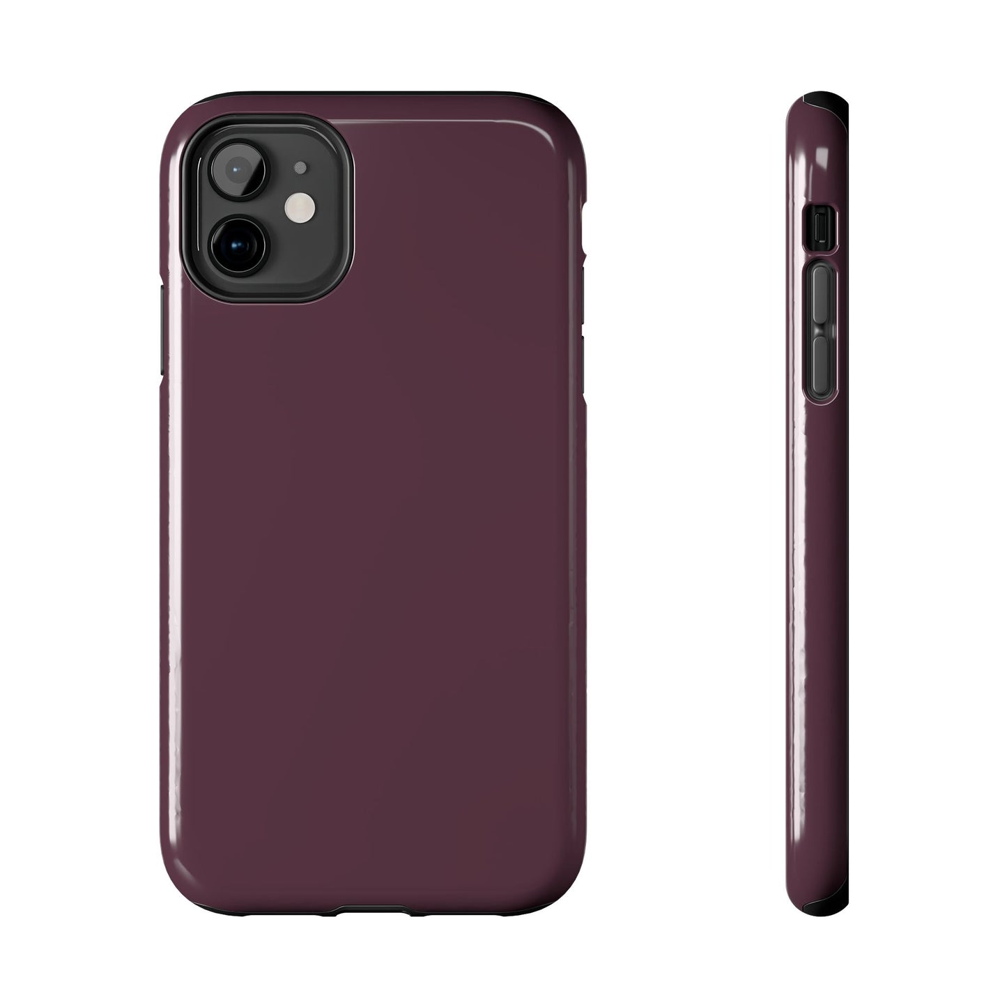 Old Mauve Solid Color Tough Phone Cases - iPhone and Samsung - Fall Color