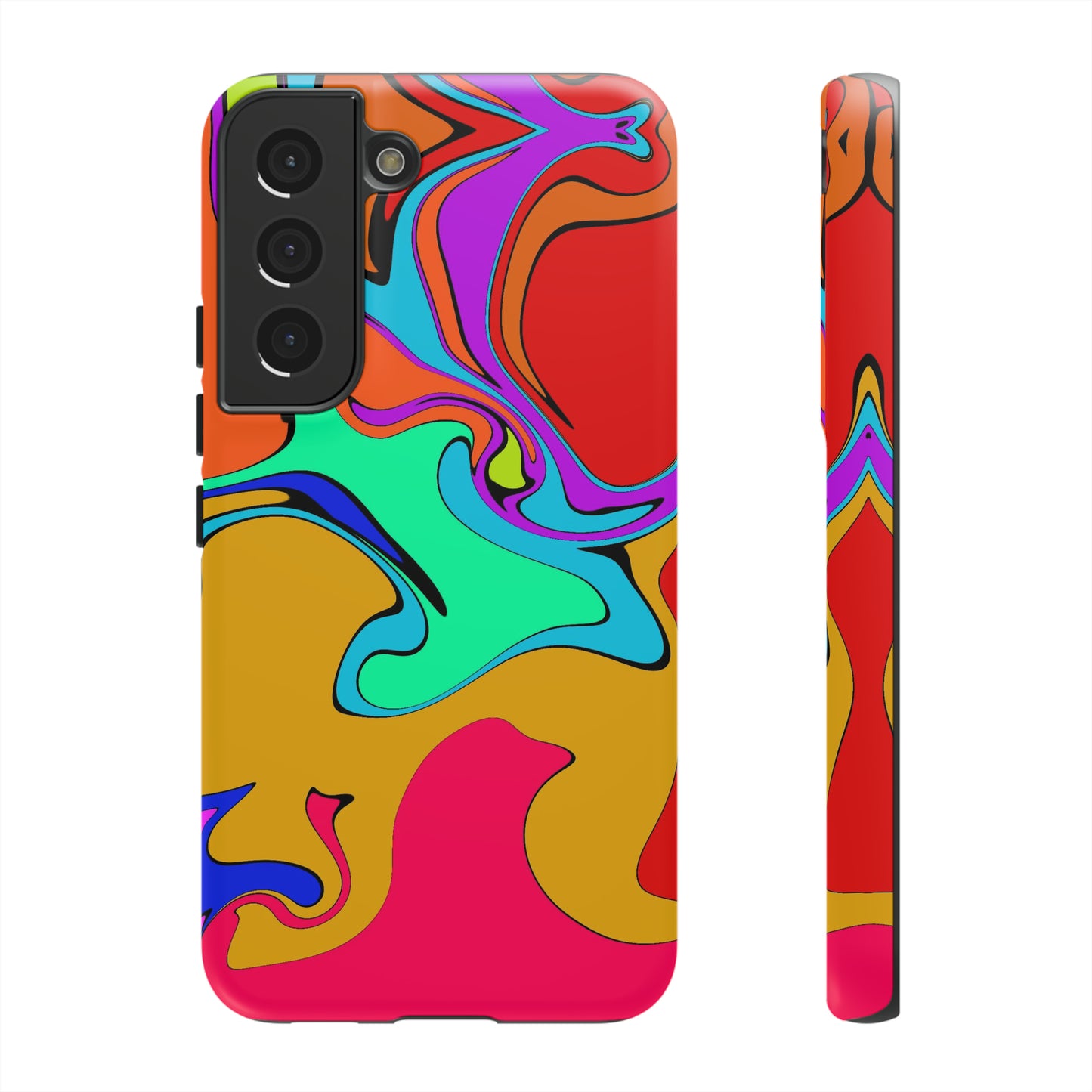 Color Swirl #22-Tough Cases - MahaCase