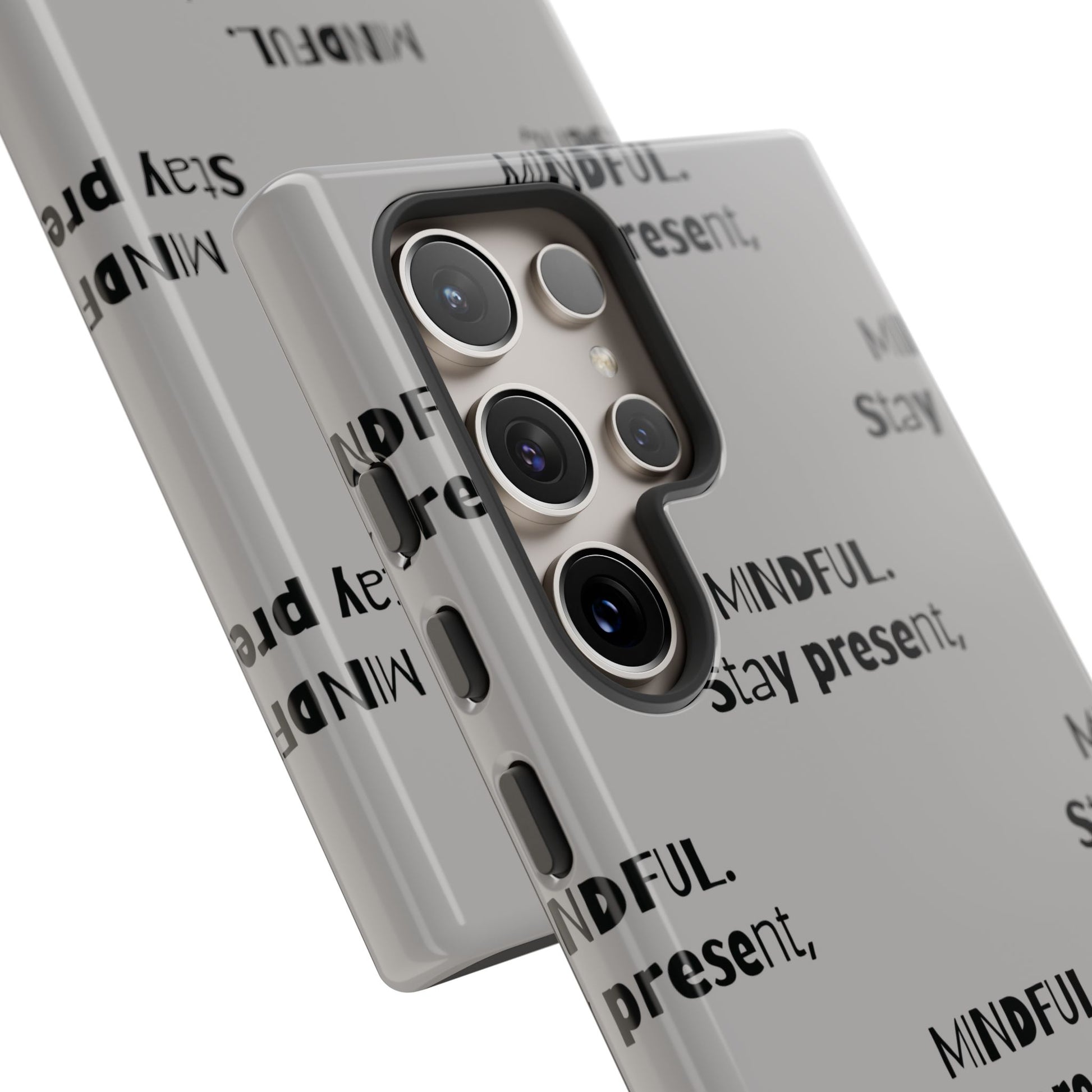 Stay present, Mindful #14 Tough Cases iPhone Samsung Google Pixel - MahaCase