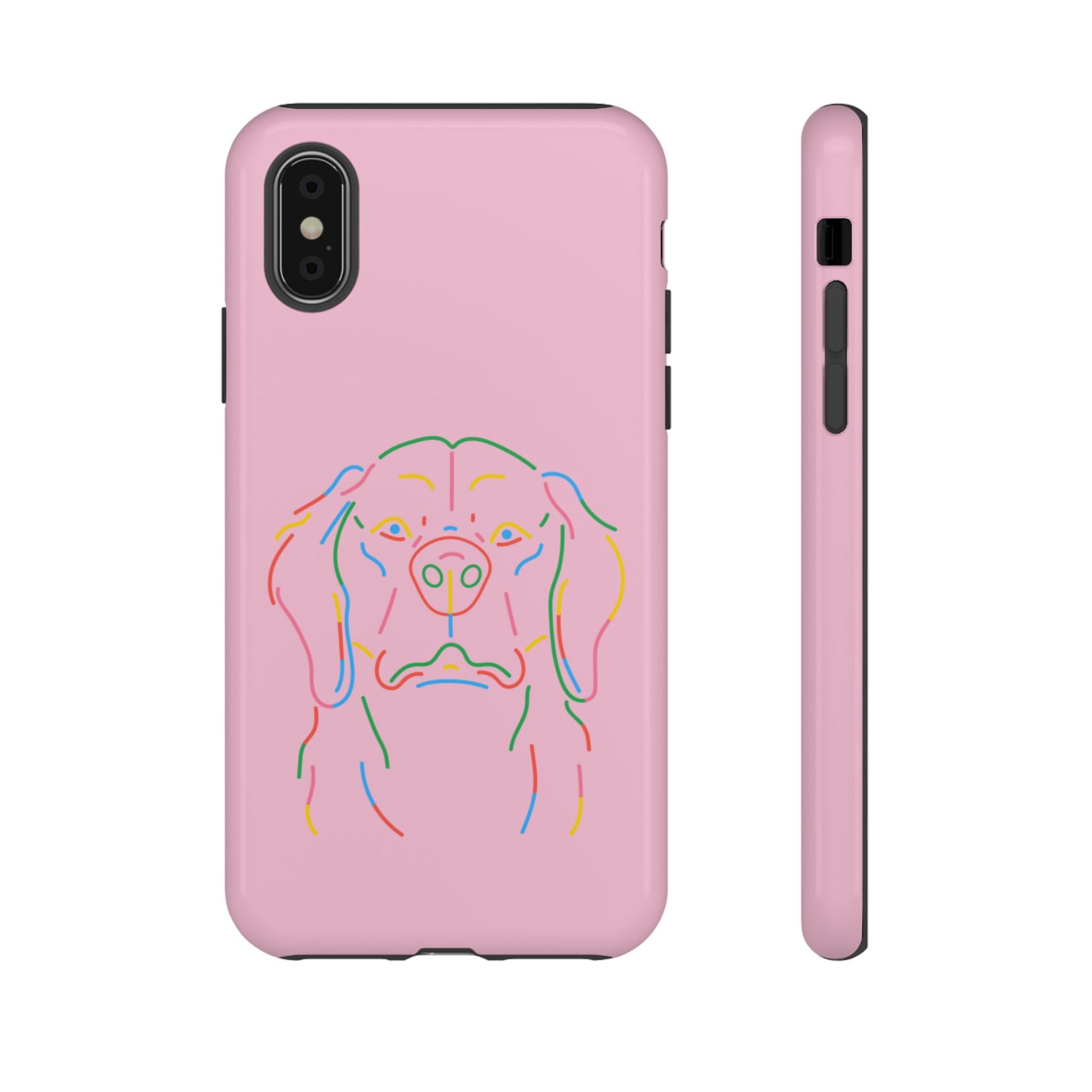Pop Art Pup #24-Tough Cases iPhone Samsung Google Pixel - MahaCase