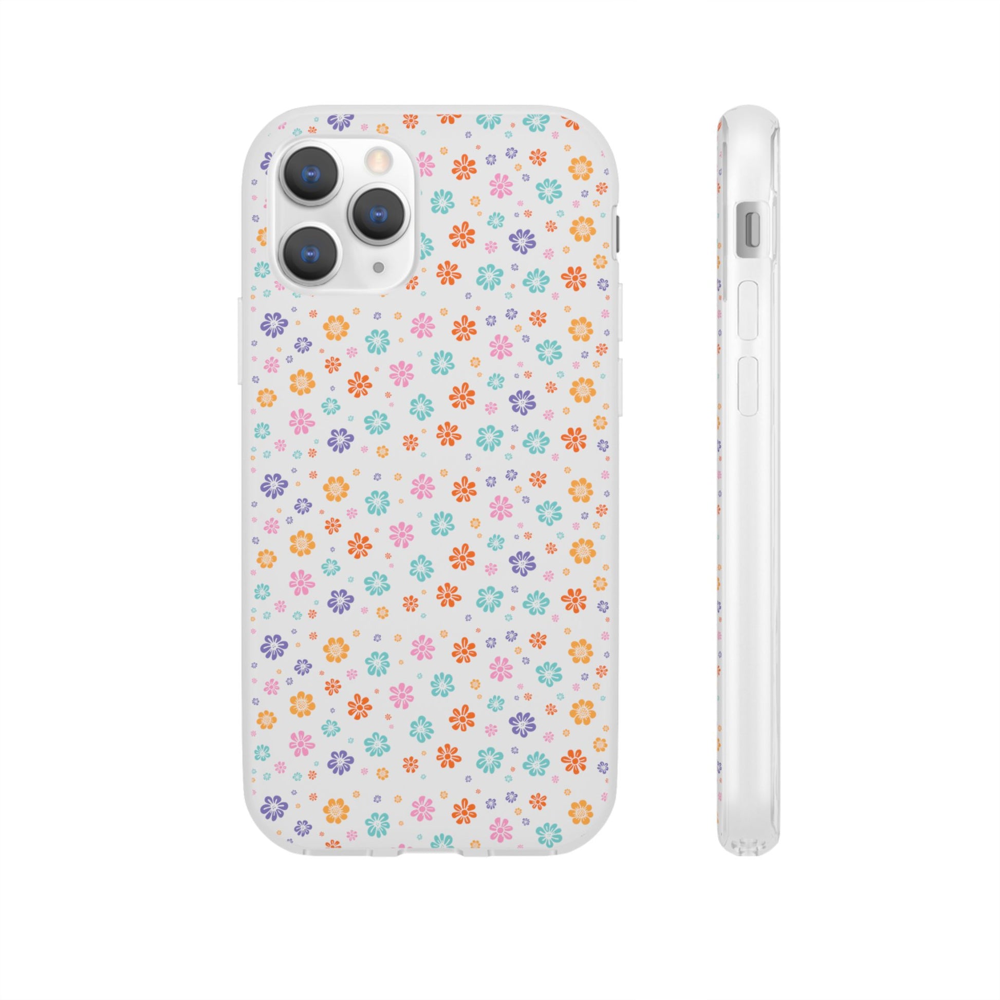 Colorful Spring Floral Flexi Case - Stylish Phone Protection - iPhone Samsung with Gift Packaging - MahaCase