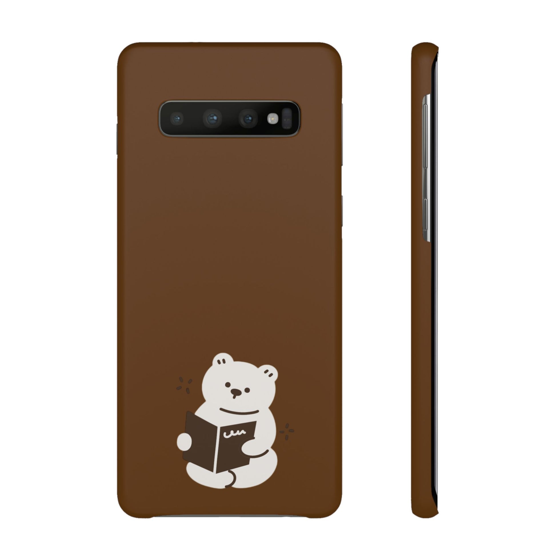 Reading Bear #02-Snap Cases - MahaCase