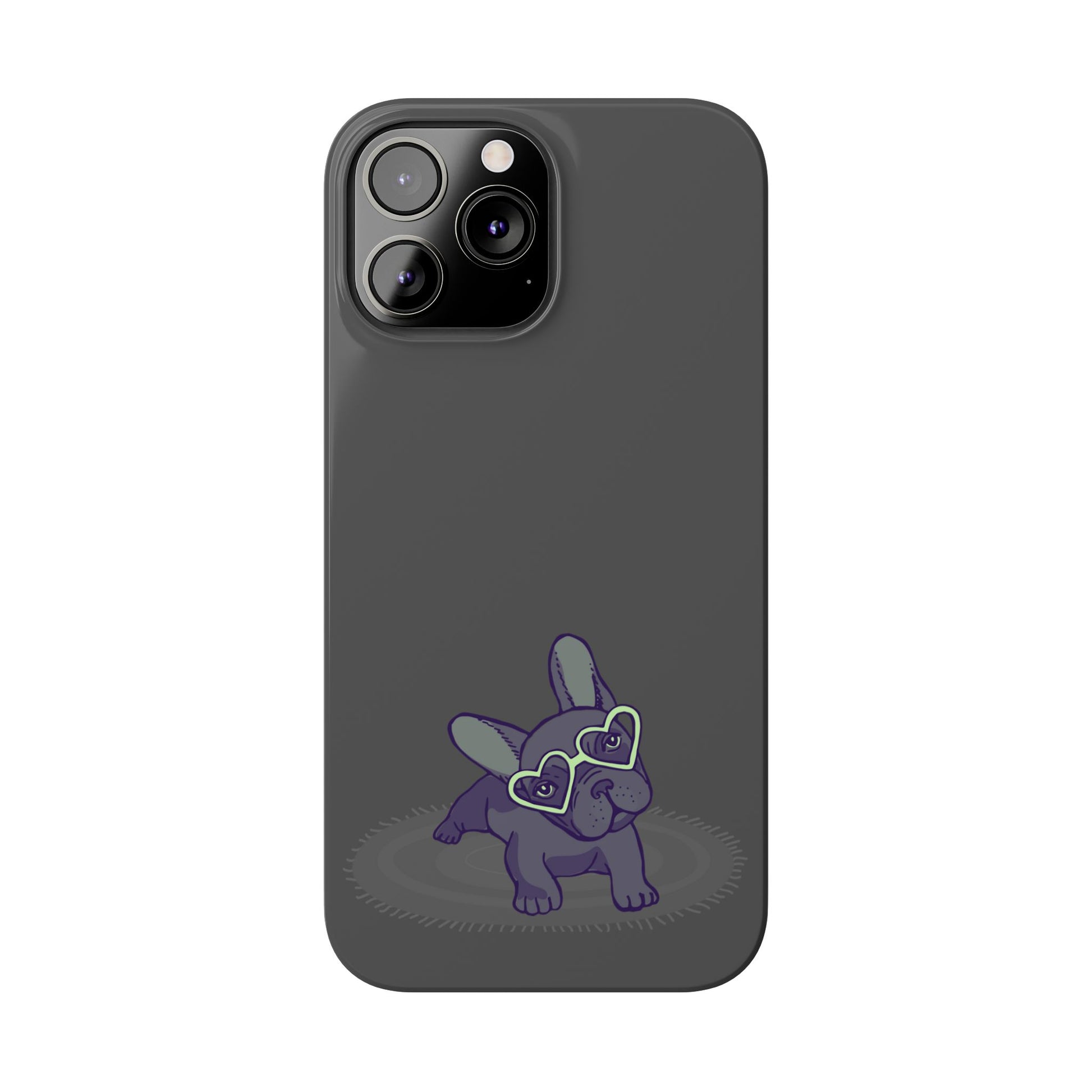 Bulldog Puppy Slim iPhone Cases - MahaCase