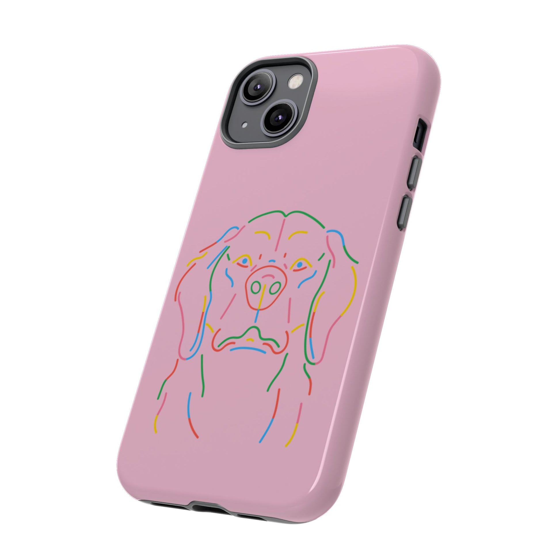 Pop Art Pup #24-Tough Cases iPhone Samsung Google Pixel - MahaCase