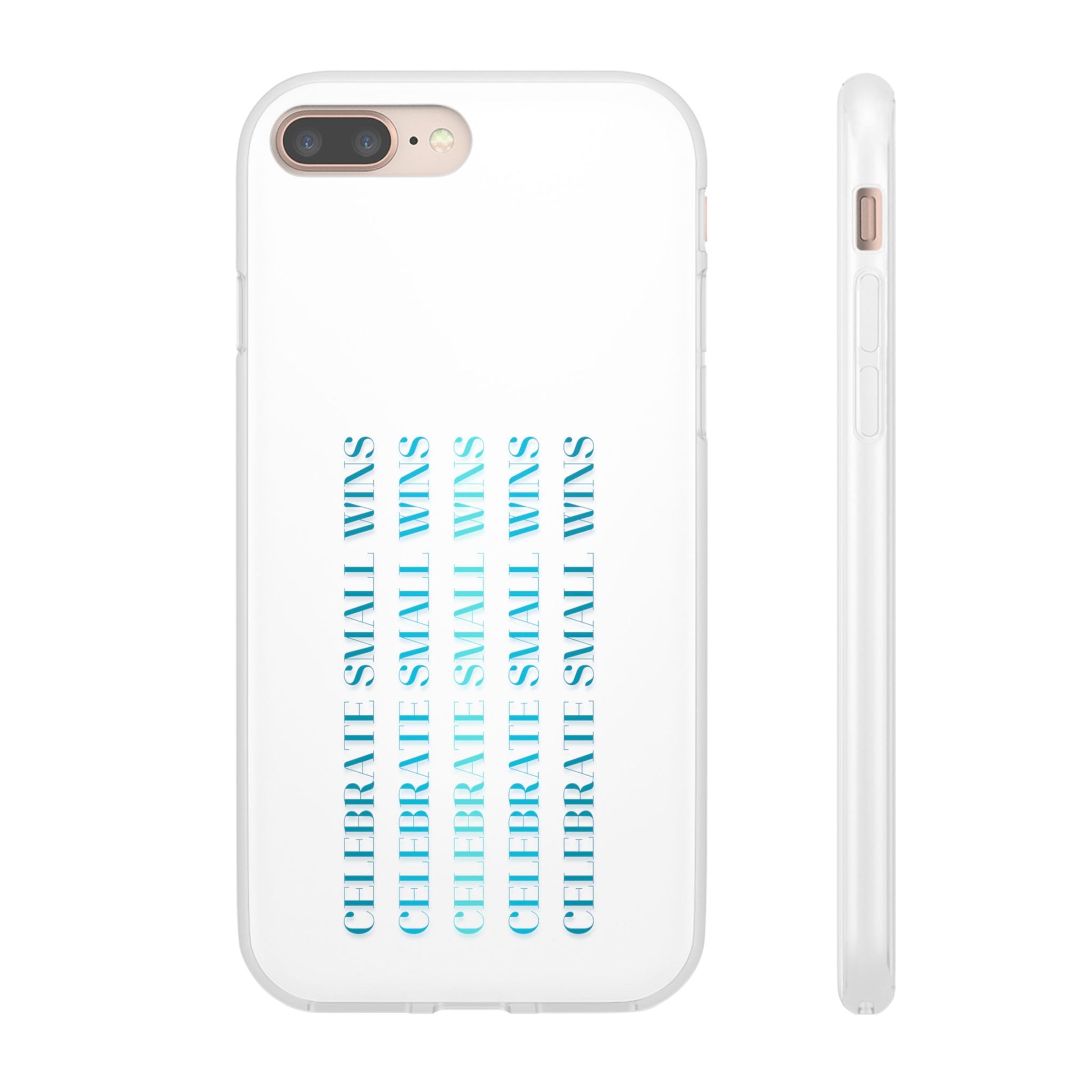 Celebrate Small Wins #22 Flexi Cases iPhone Samsung Gift Packaging - MahaCase