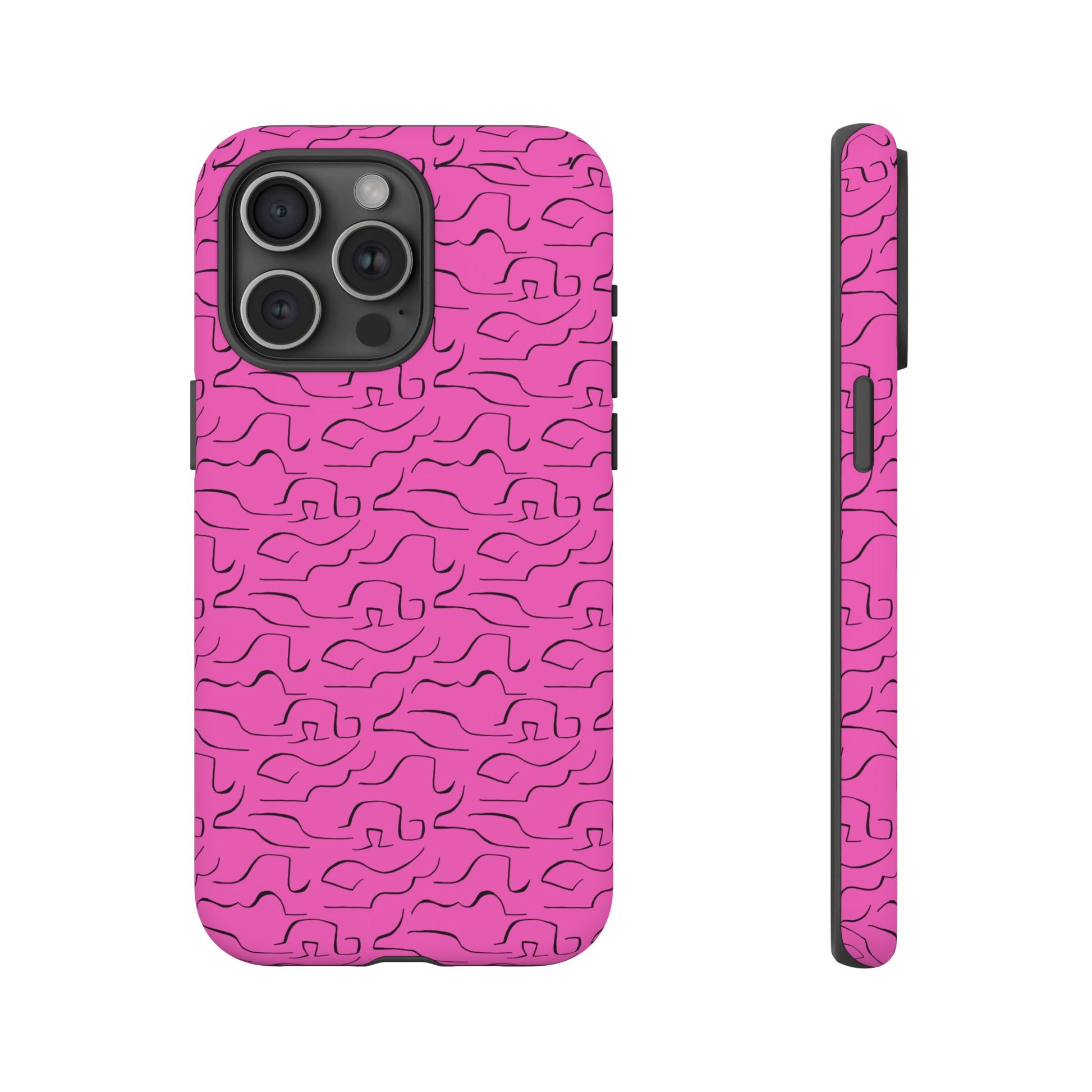 Pink Pattern #33 Tough Cases - MahaCase
