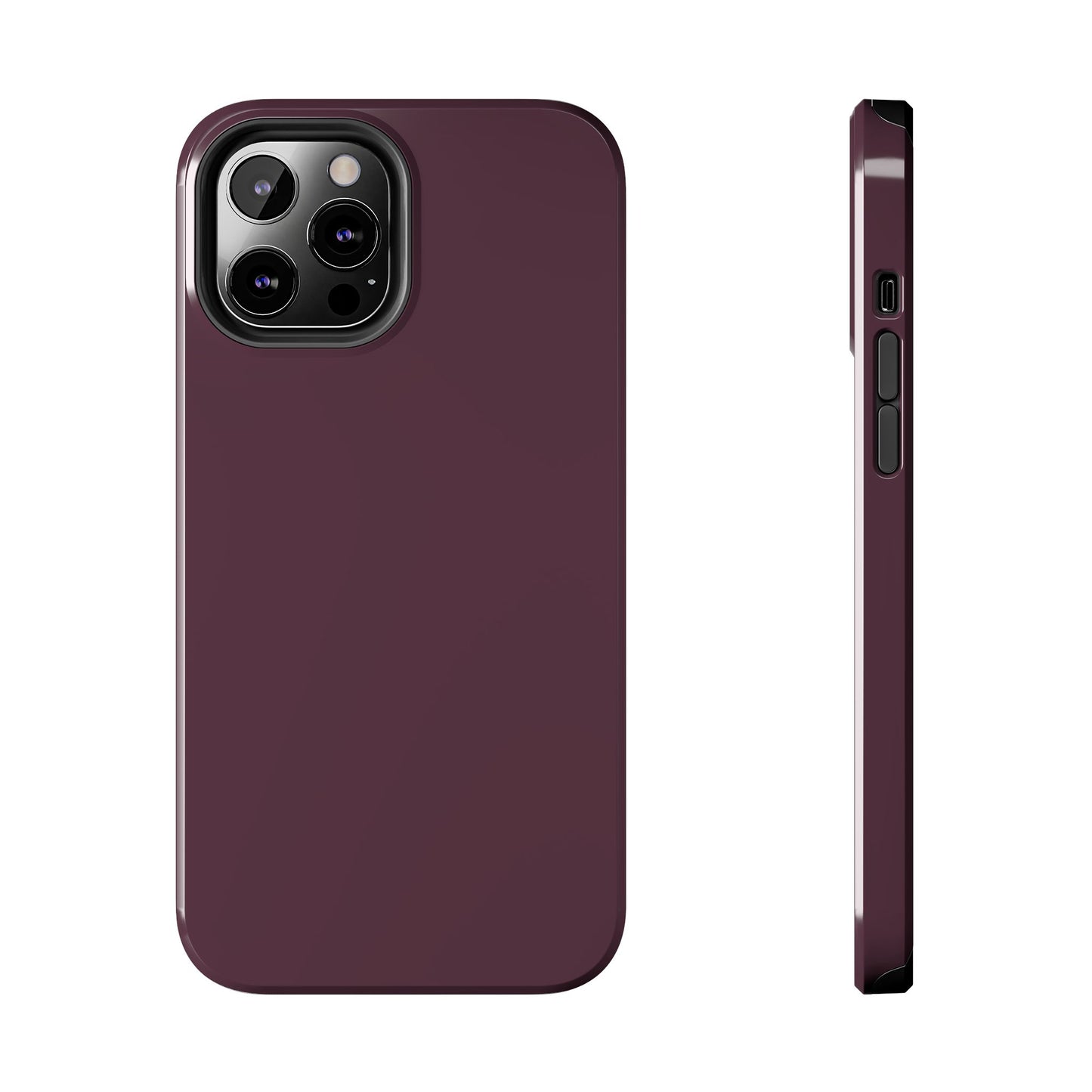 Old Mauve Solid Color Tough Phone Cases - iPhone and Samsung - Fall Color